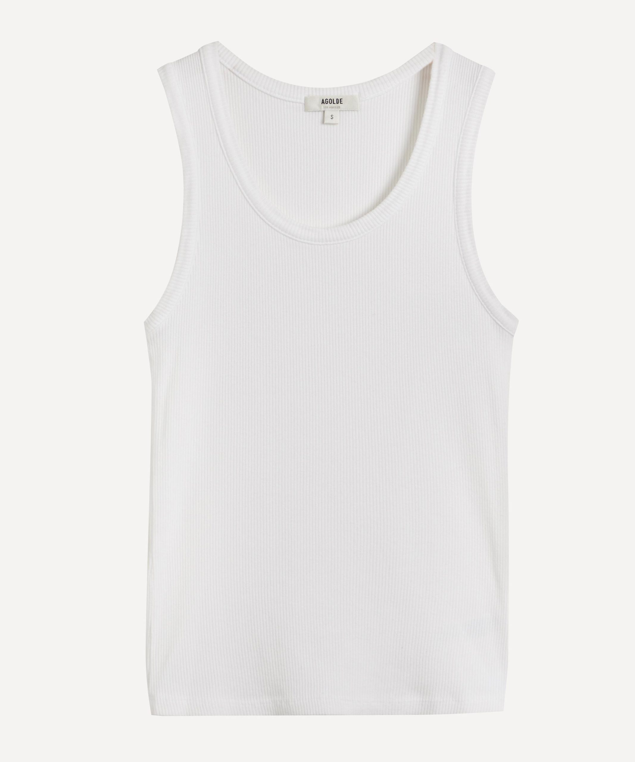 AGOLDE Ribbed Poppy Tank Top