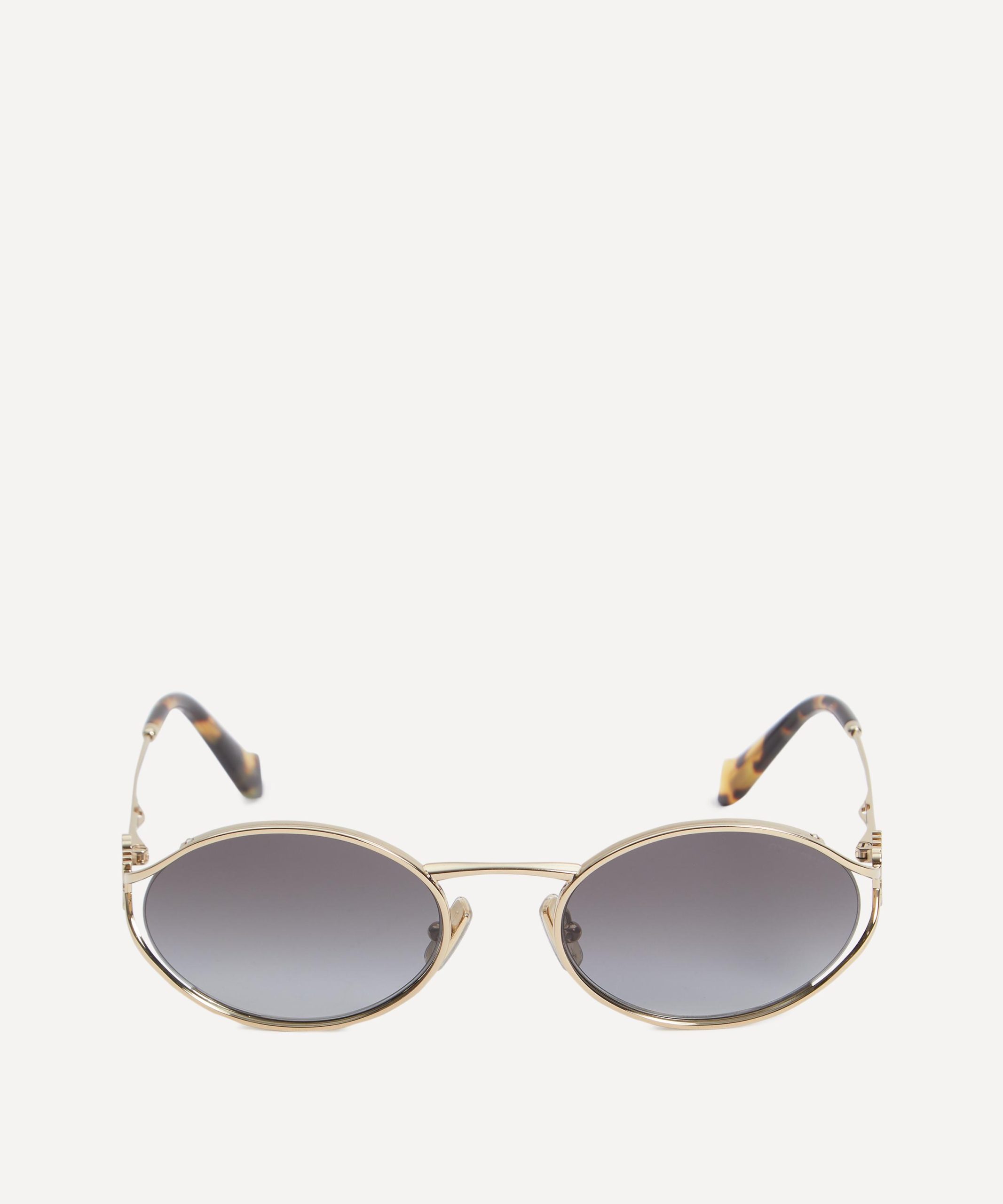Miu Miu Oval Sunglasses