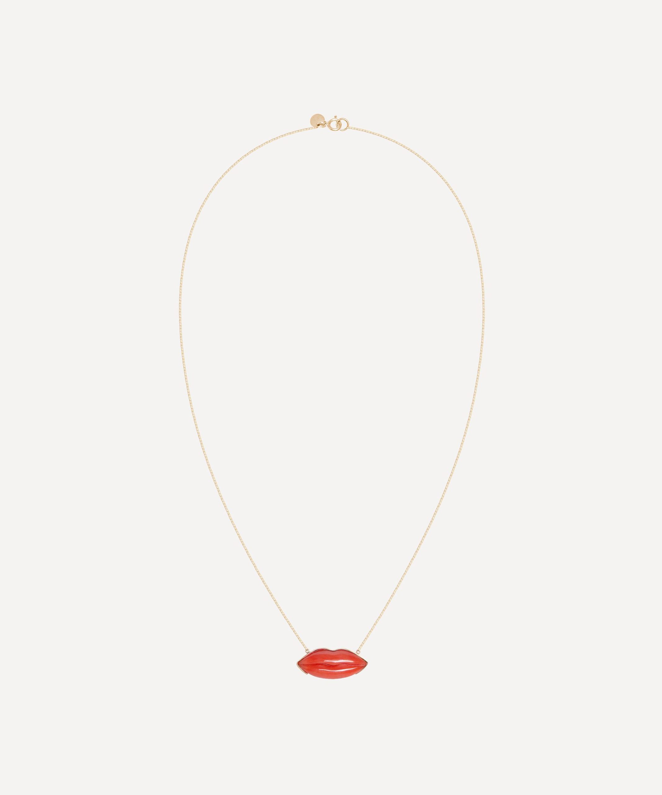 Atelier VM 18ct Gold Bocca Lolita Pendant Necklace