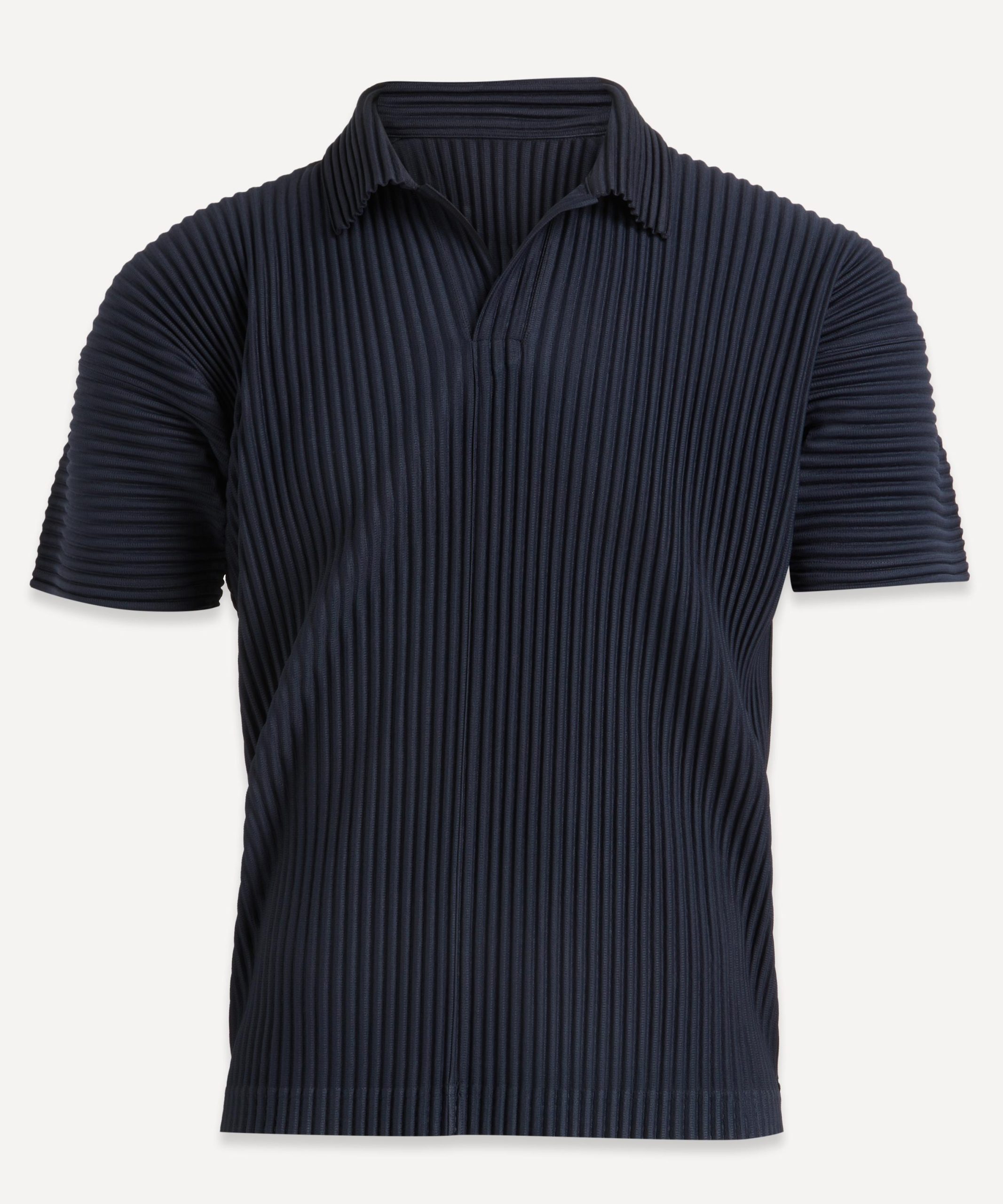 </br> Pleated Polo Shirt