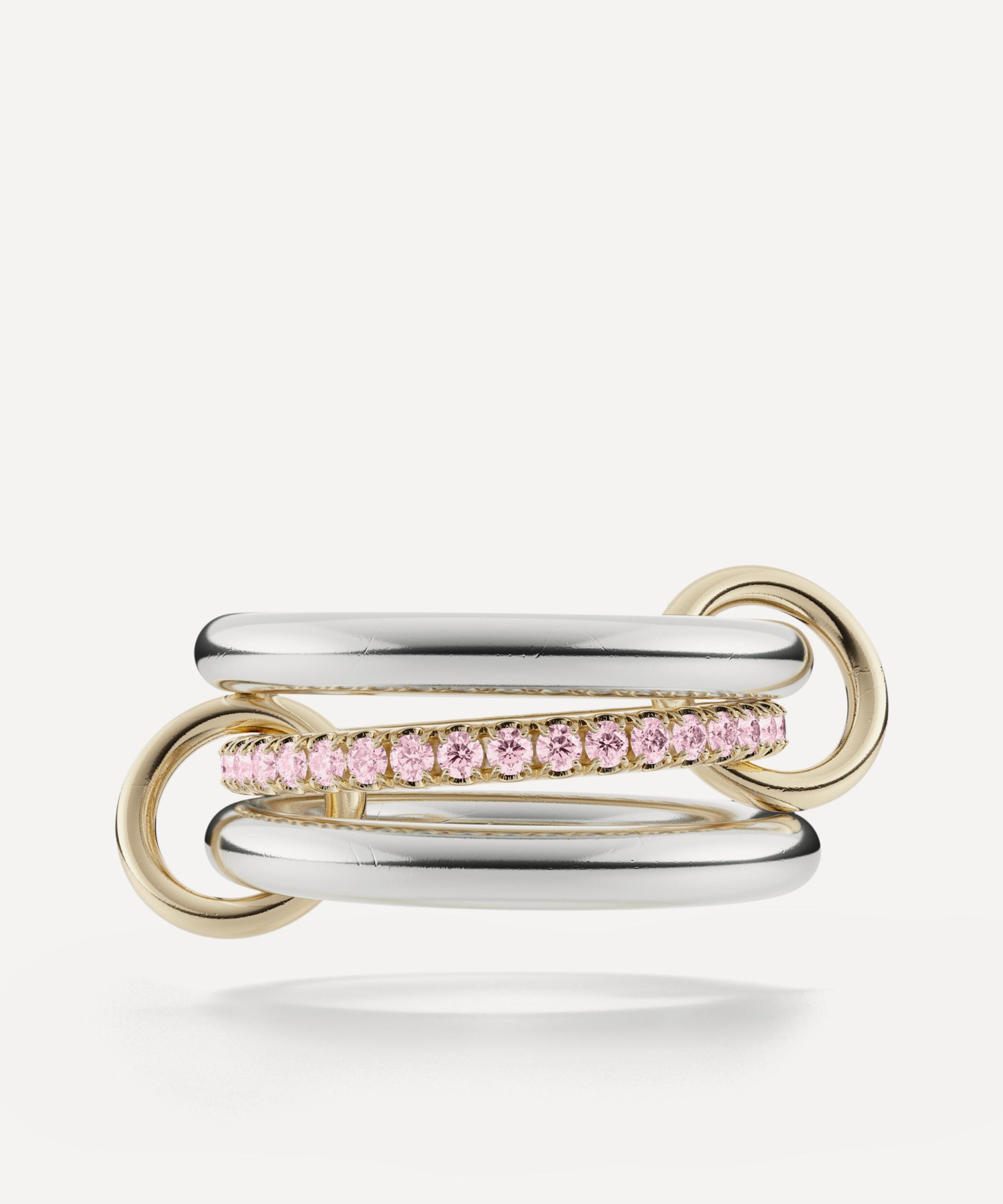 Spinelli Kilcollin Mixed Metal Libra Pastel Petite Ring