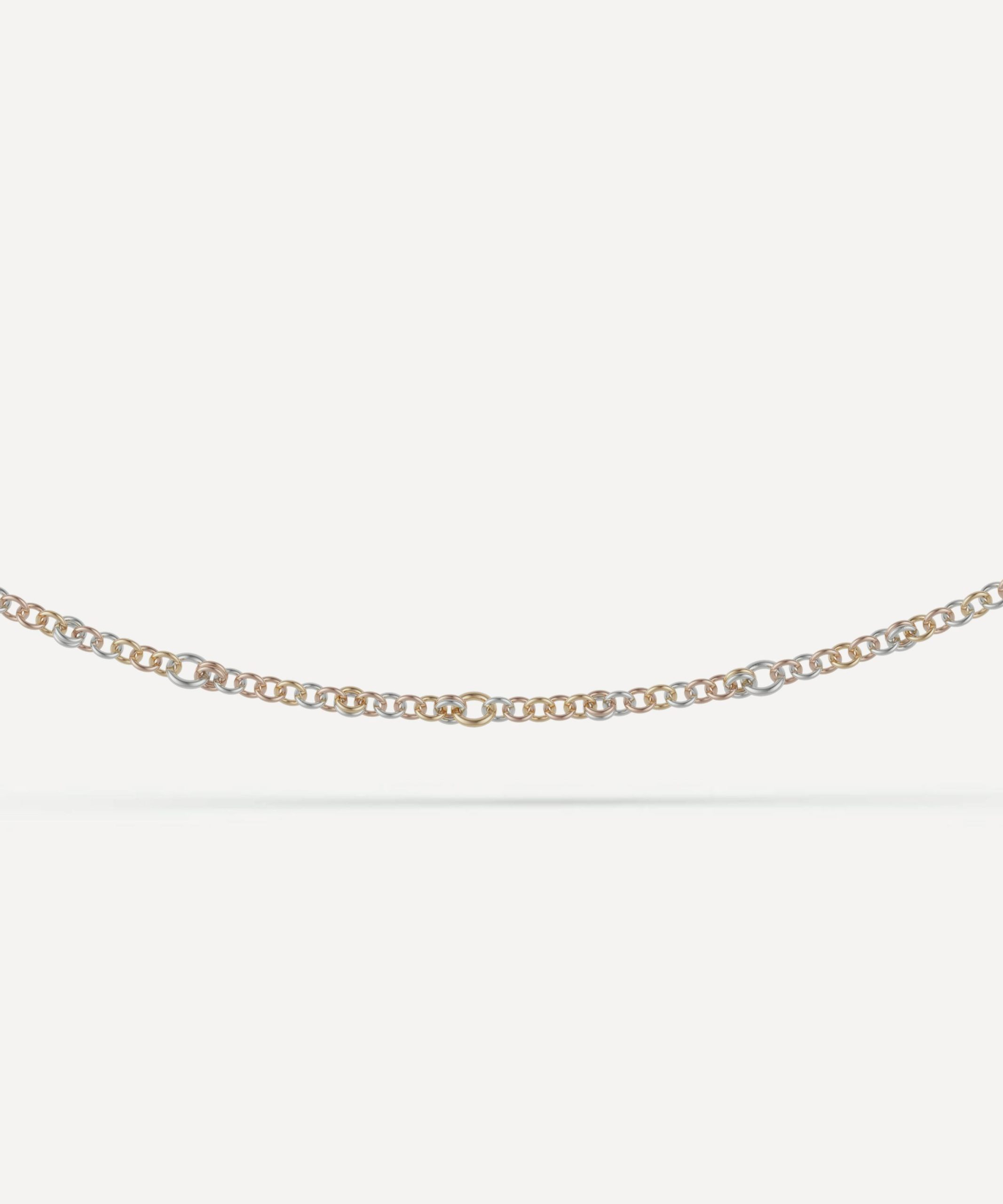 Spinelli Kilcollin Mixed Metal Gravity Chain Necklace