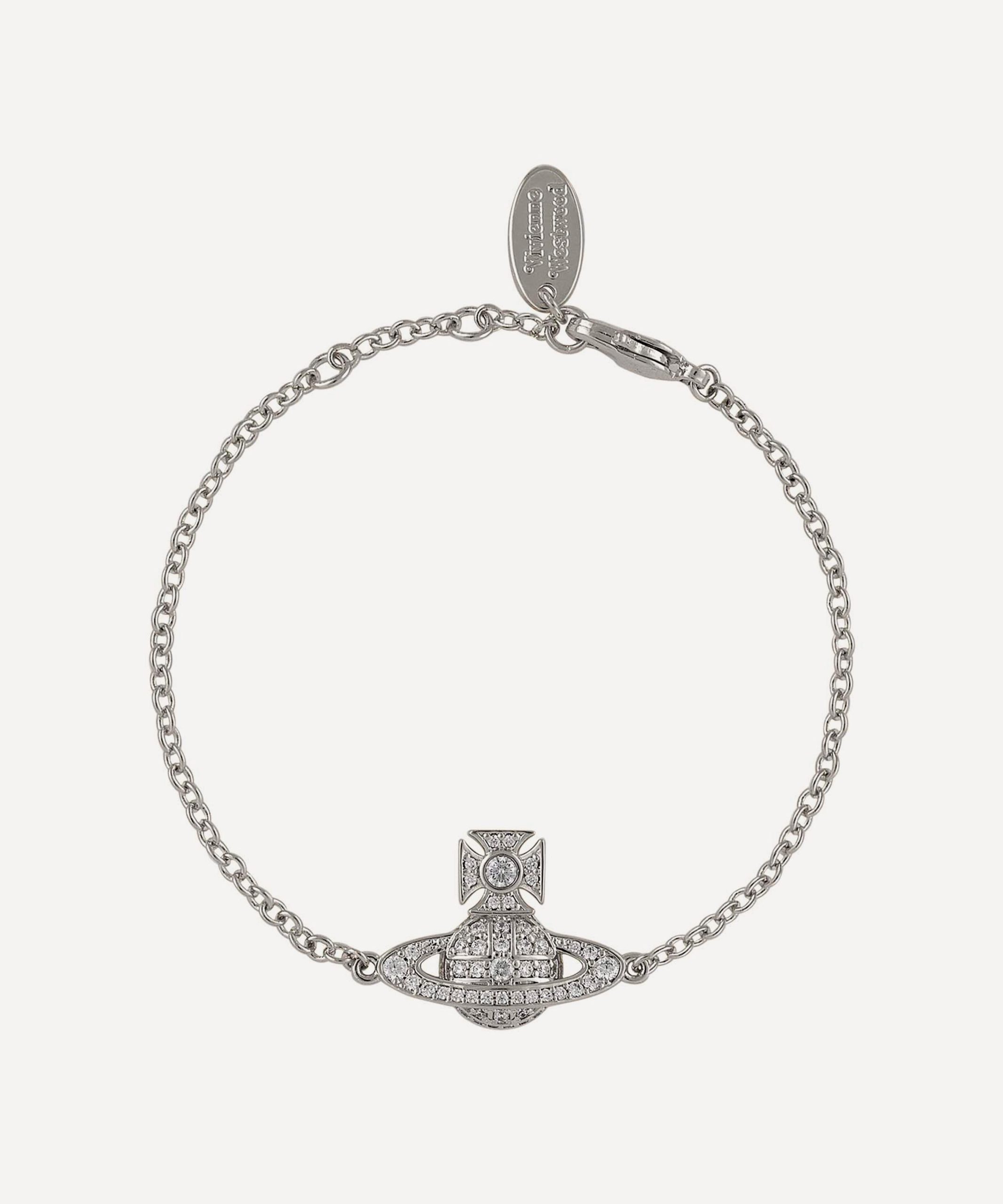 Vivienne Westwood Silver-Tone Carmela Bas Relief Bracelet