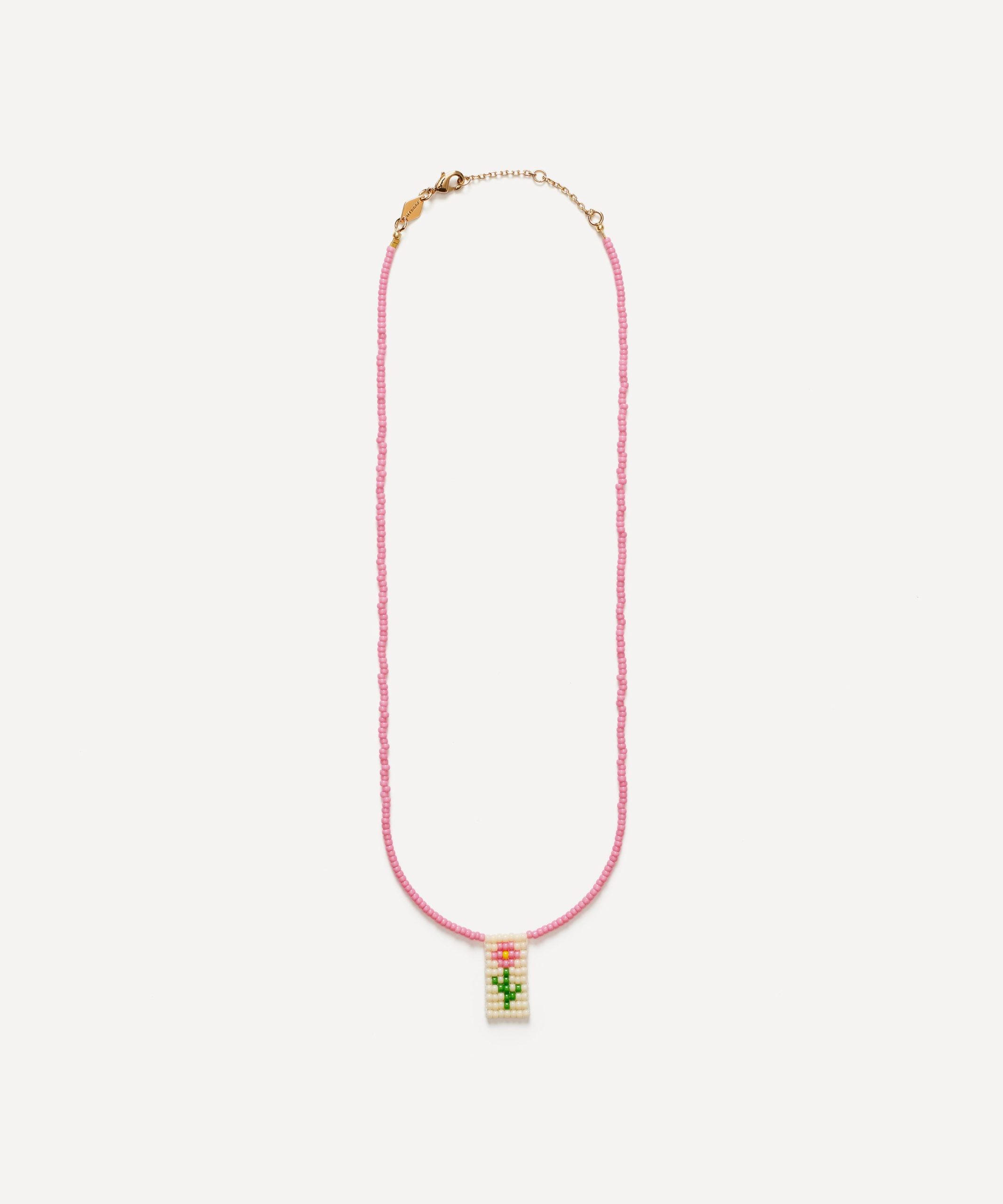 ANNI LU 18ct Gold-Plated A Rose is a Rose Bead Necklace