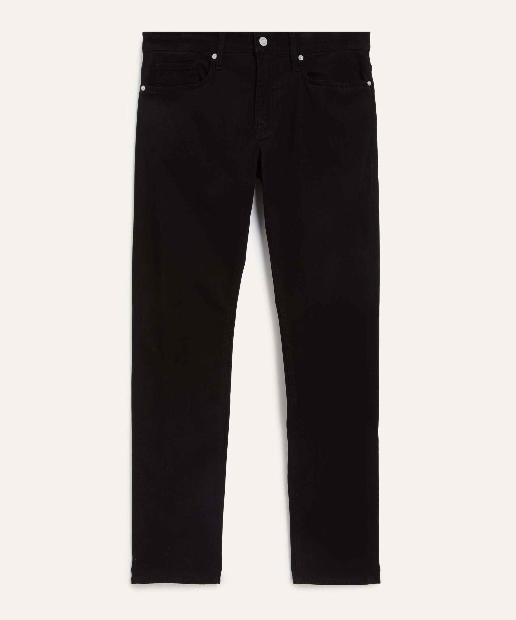 Frame L’Homme Slim Jeans in Noir