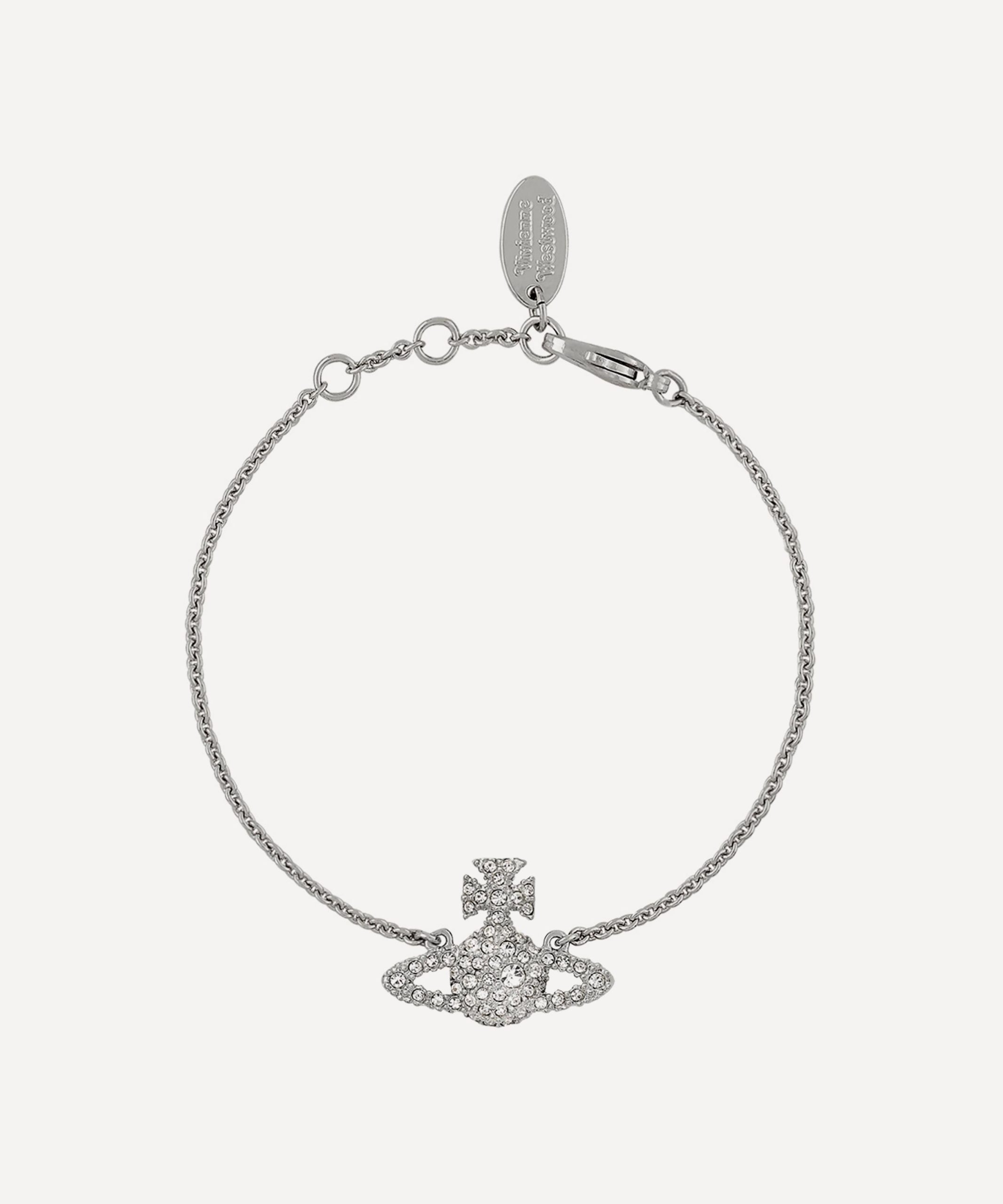 Vivienne Westwood Silver-Tone Grace Bas Relief Bracelet