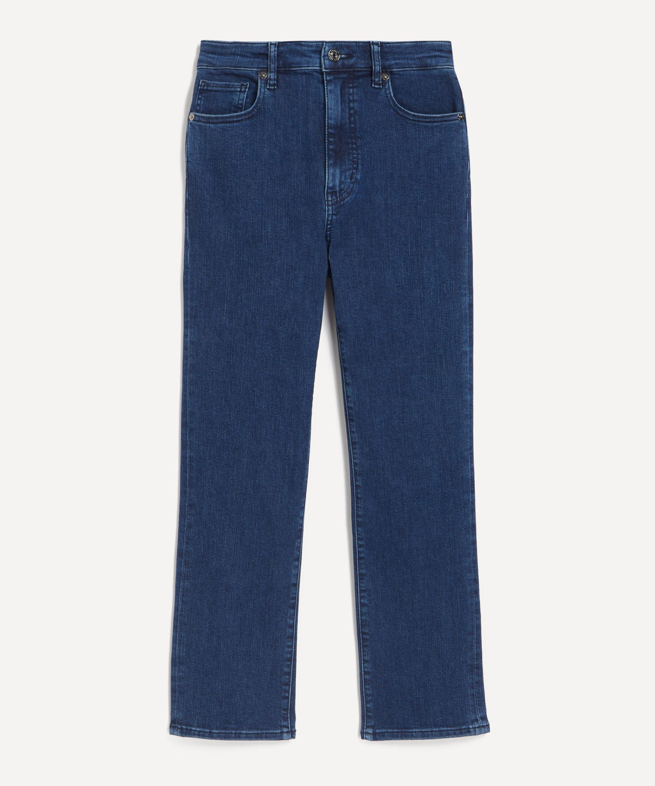 Frame Pencil High-Rise Slim Jeans in Loner