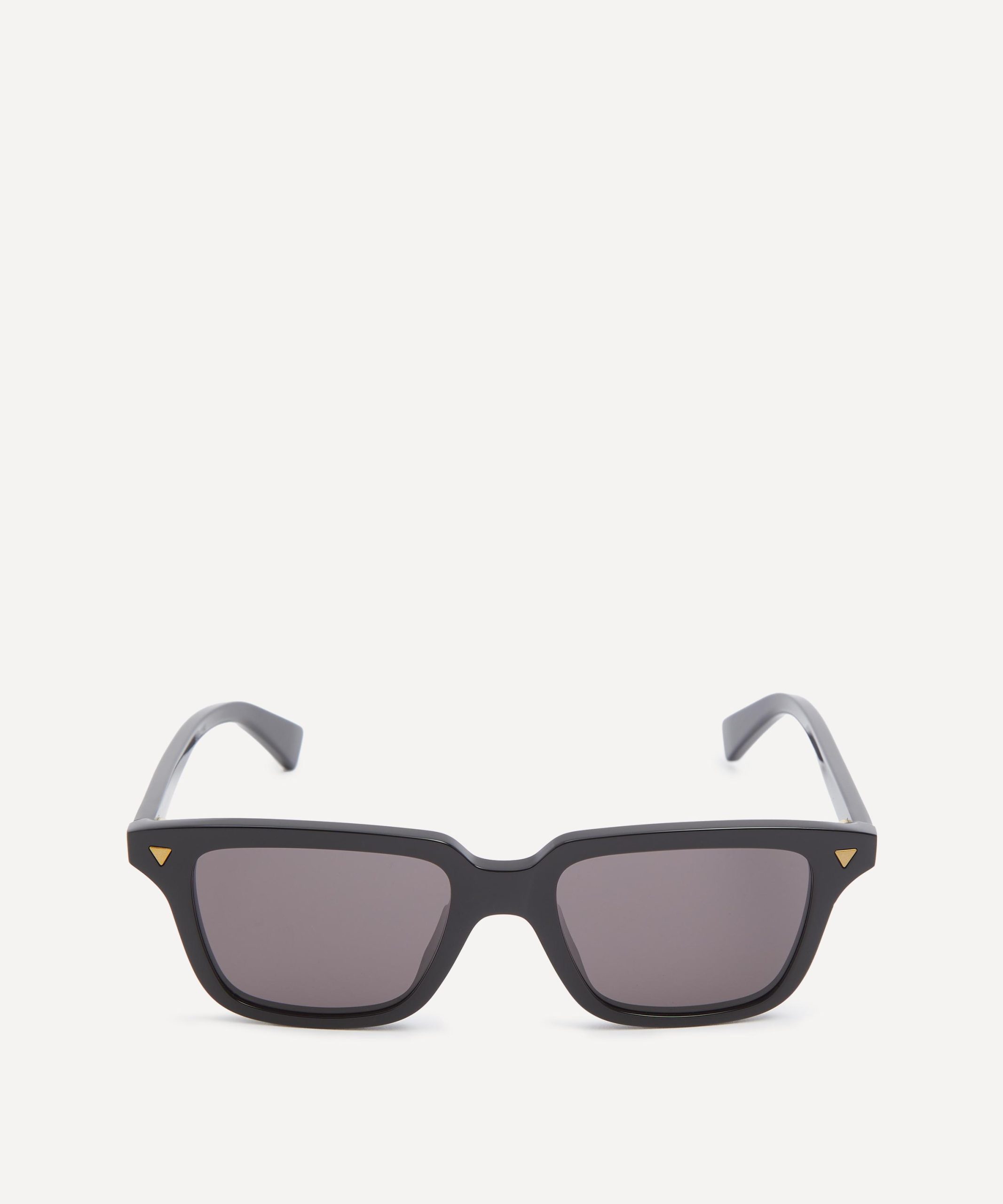 Bottega Veneta Square Triangle Pin Sunglasses