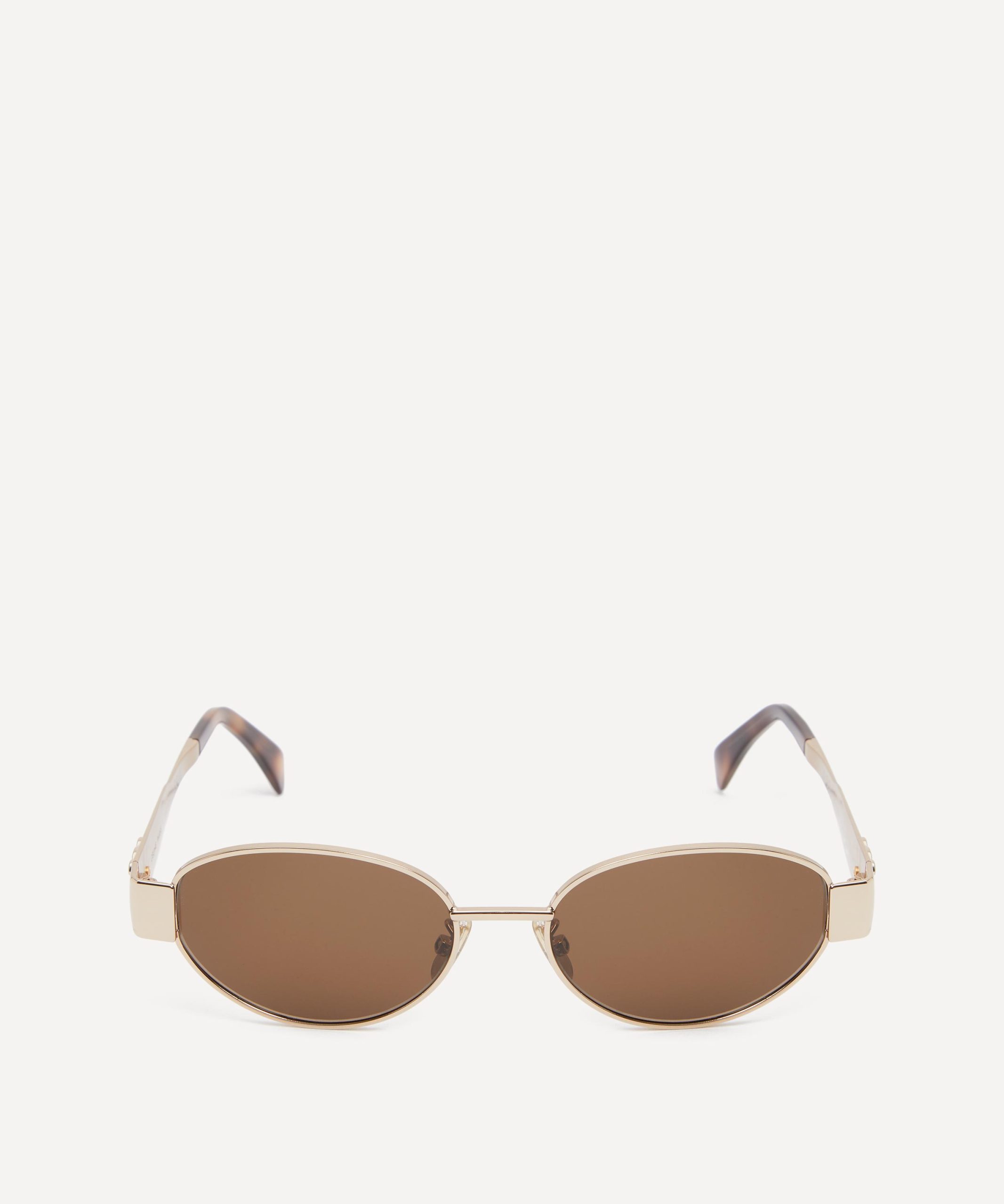 Celine Triomphe Oval Sunglasses