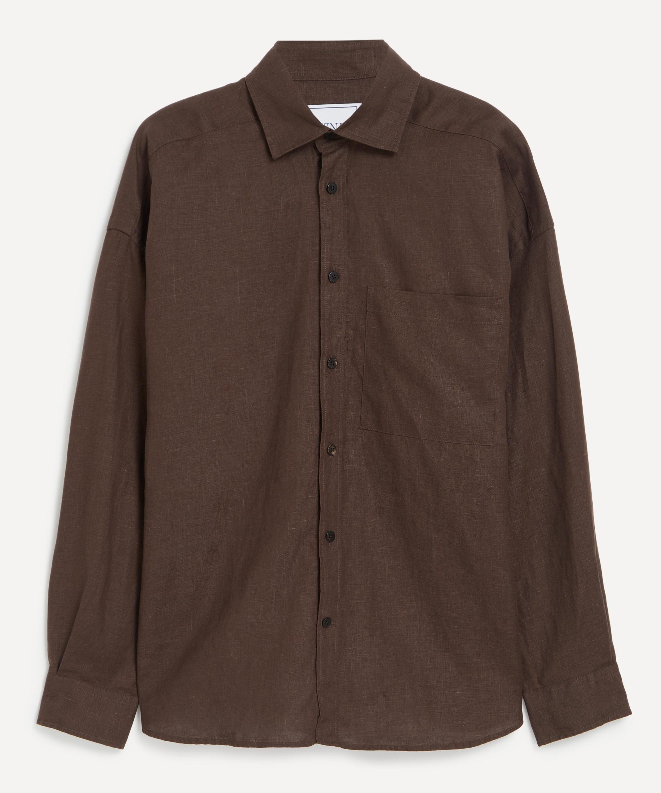 With Nothing Underneath The Weekend Chocolate Hemp Shirt