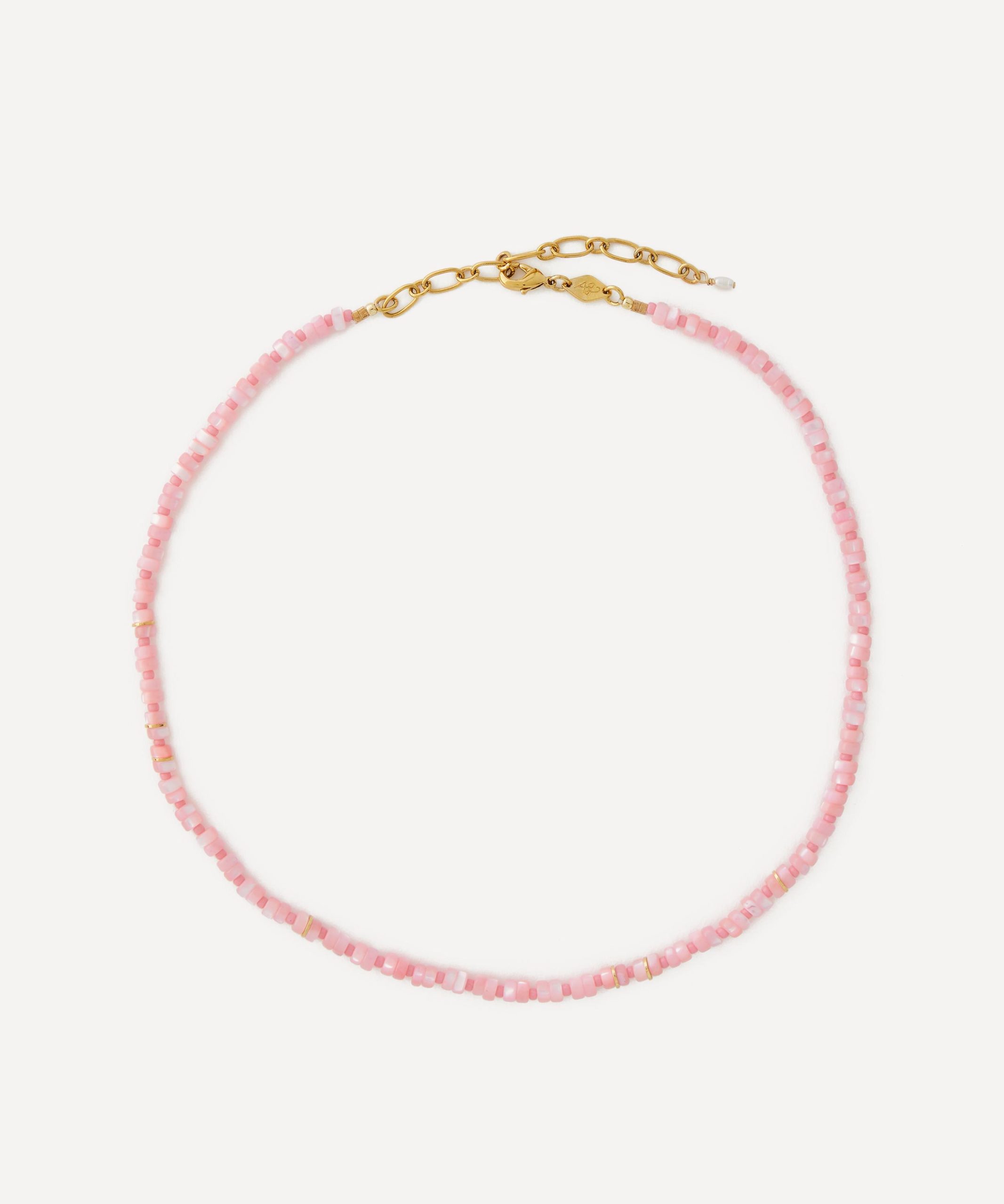ANNI LU 18ct Gold-Plated Calypso Bead Necklace