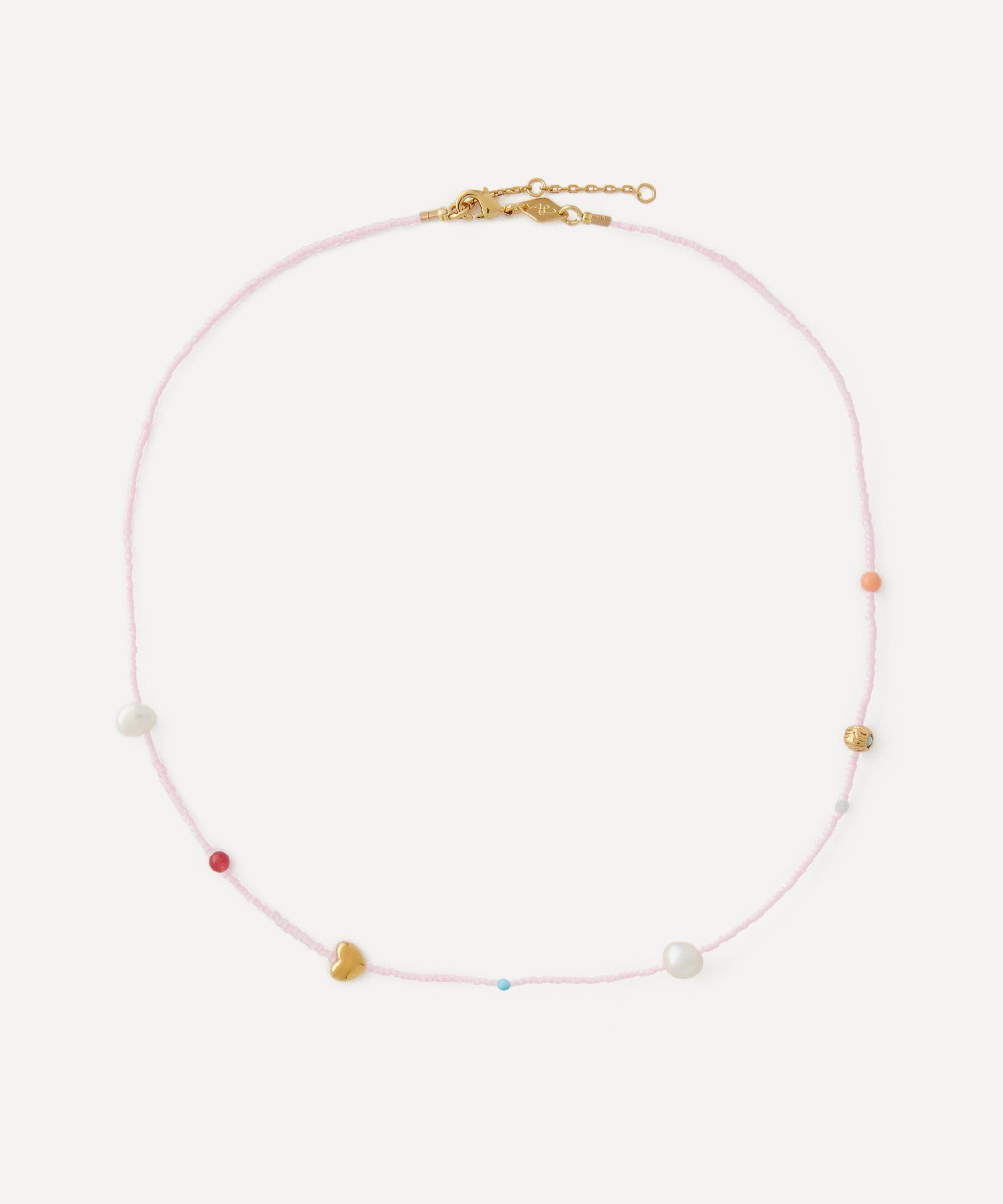 ANNI LU 18ct Gold-Plated Oh So Fine Bead Necklace