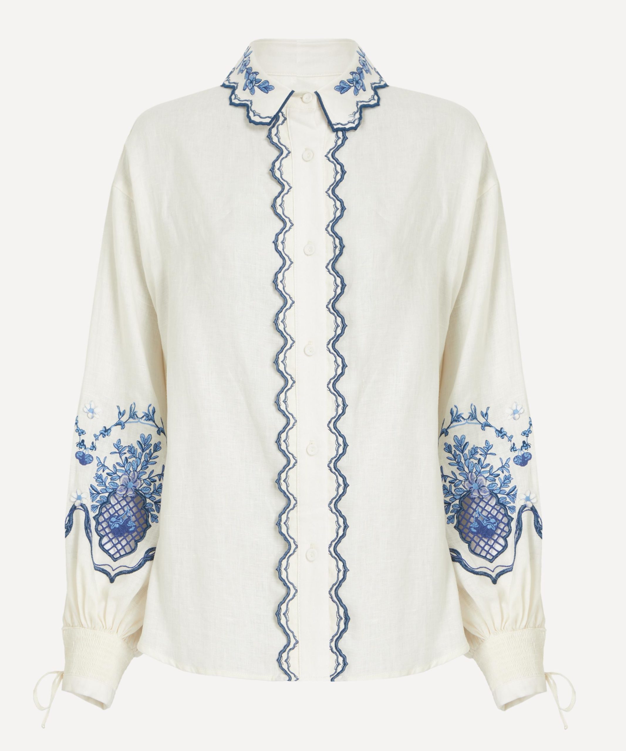 Agua Bendita Abadia Wild Blouse