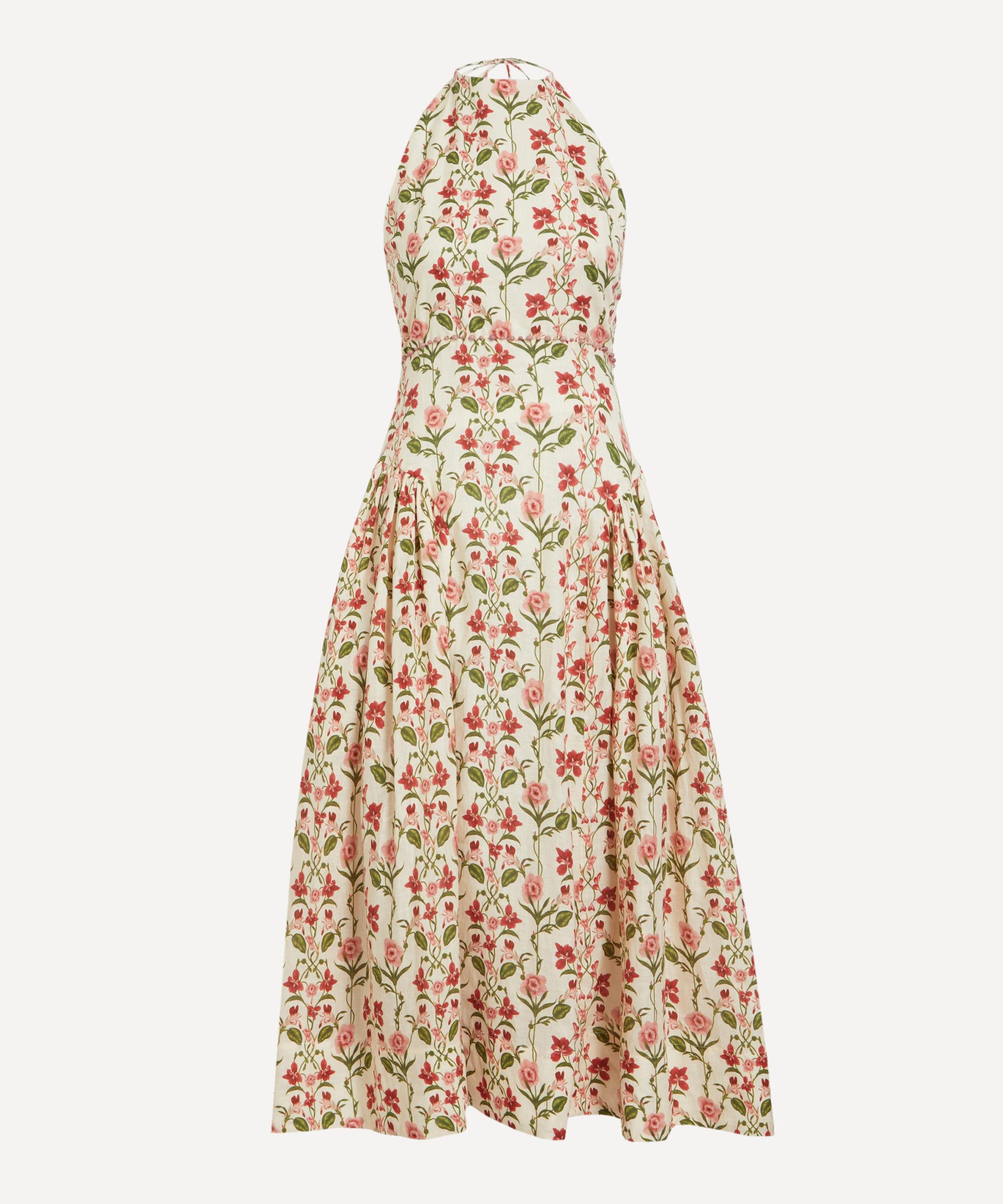 Agua Bendita Balsa Canna Midi Dress