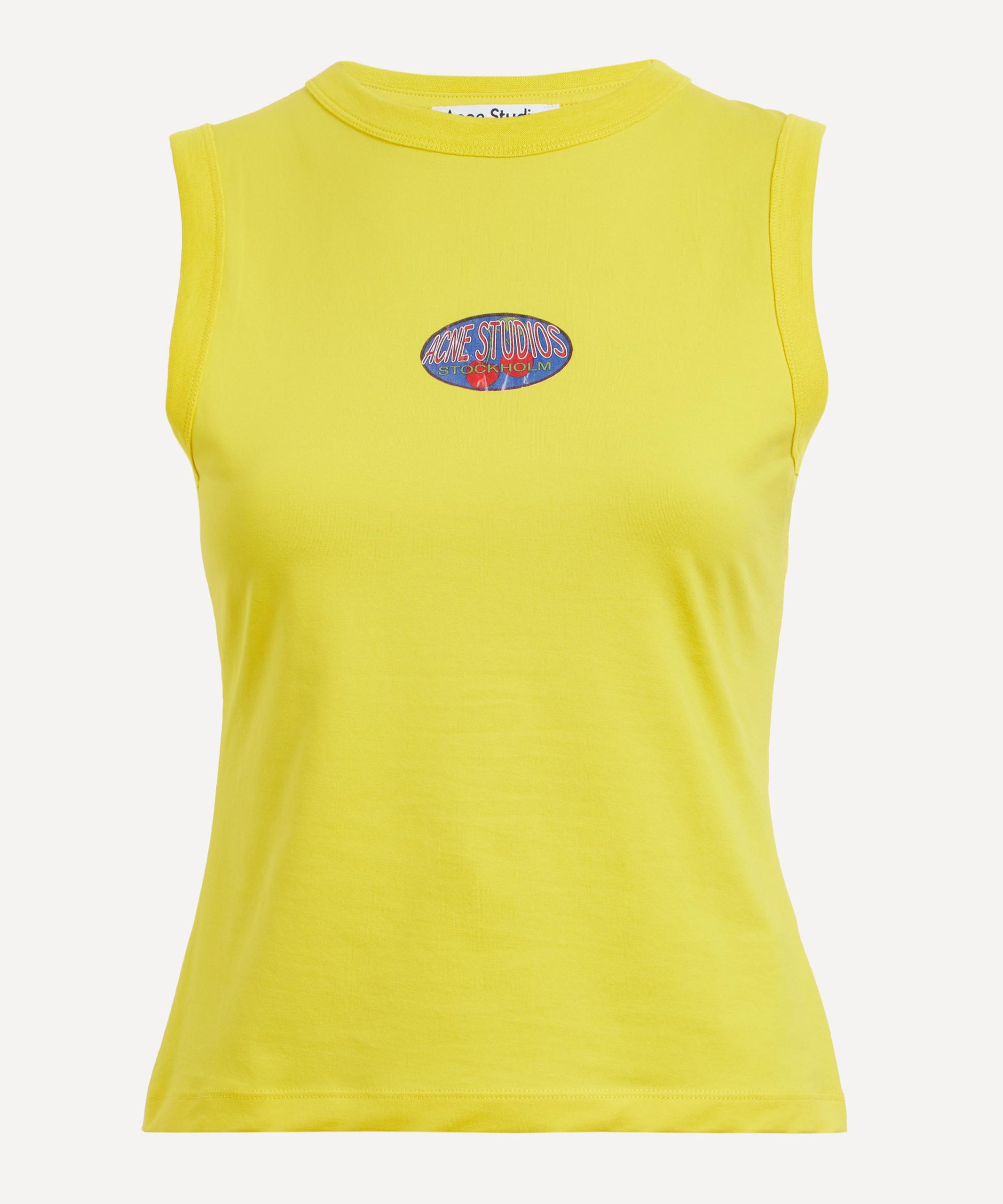 Acne Studios Yellow Tank Top