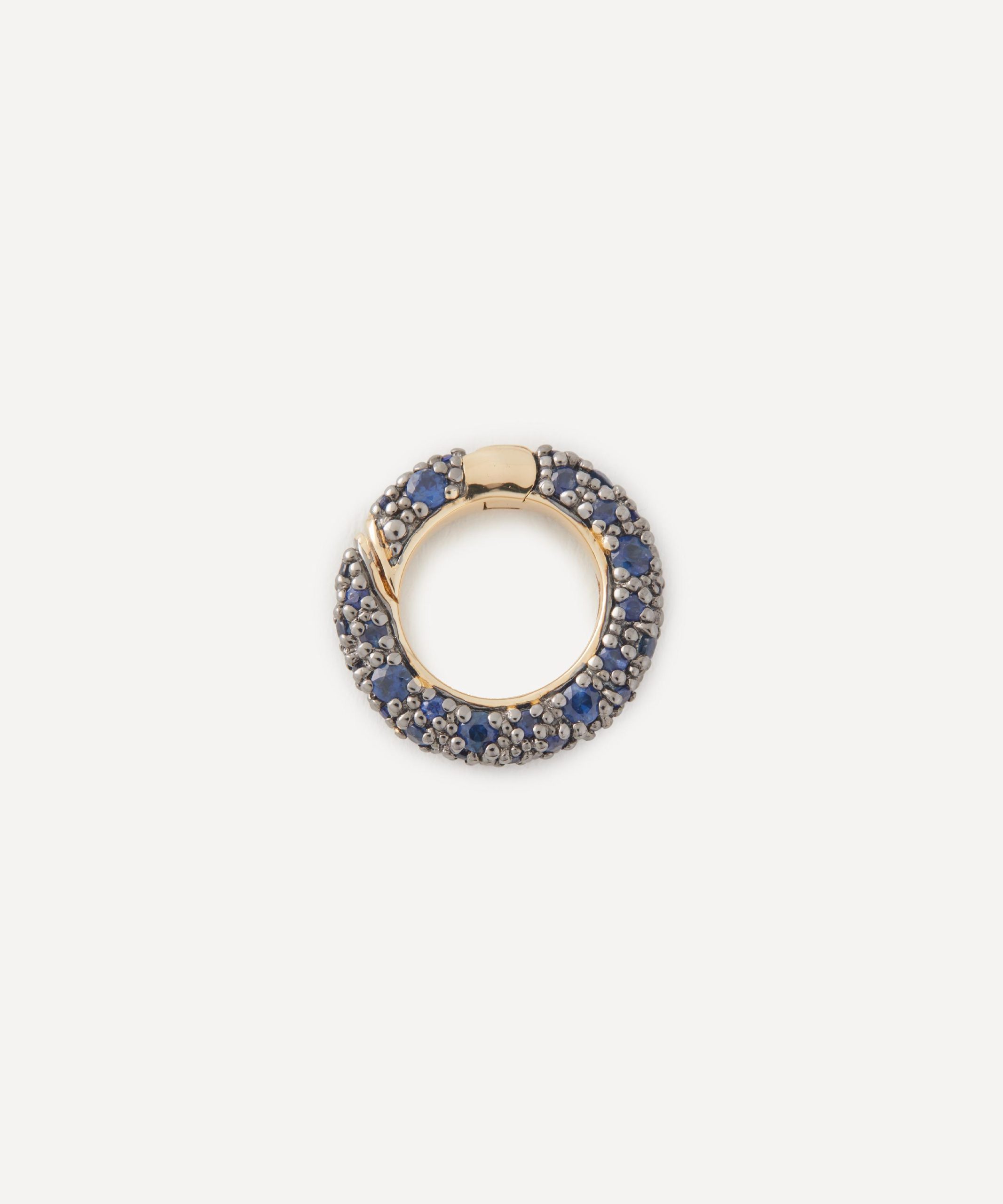 Lucy Delius 14ct Gold Blue Sapphire Connection Link