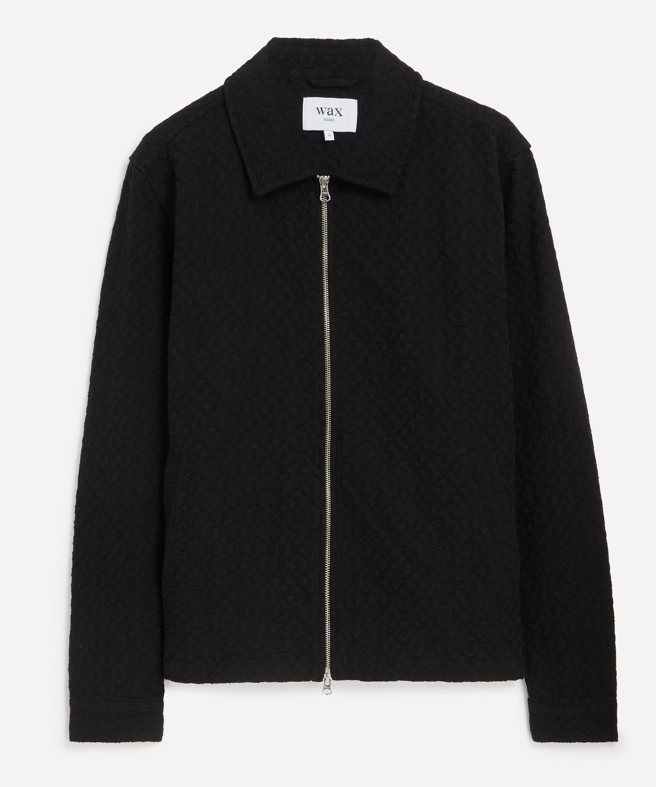 Wax London Eldon Black Floral Diamond Cotton Jacket