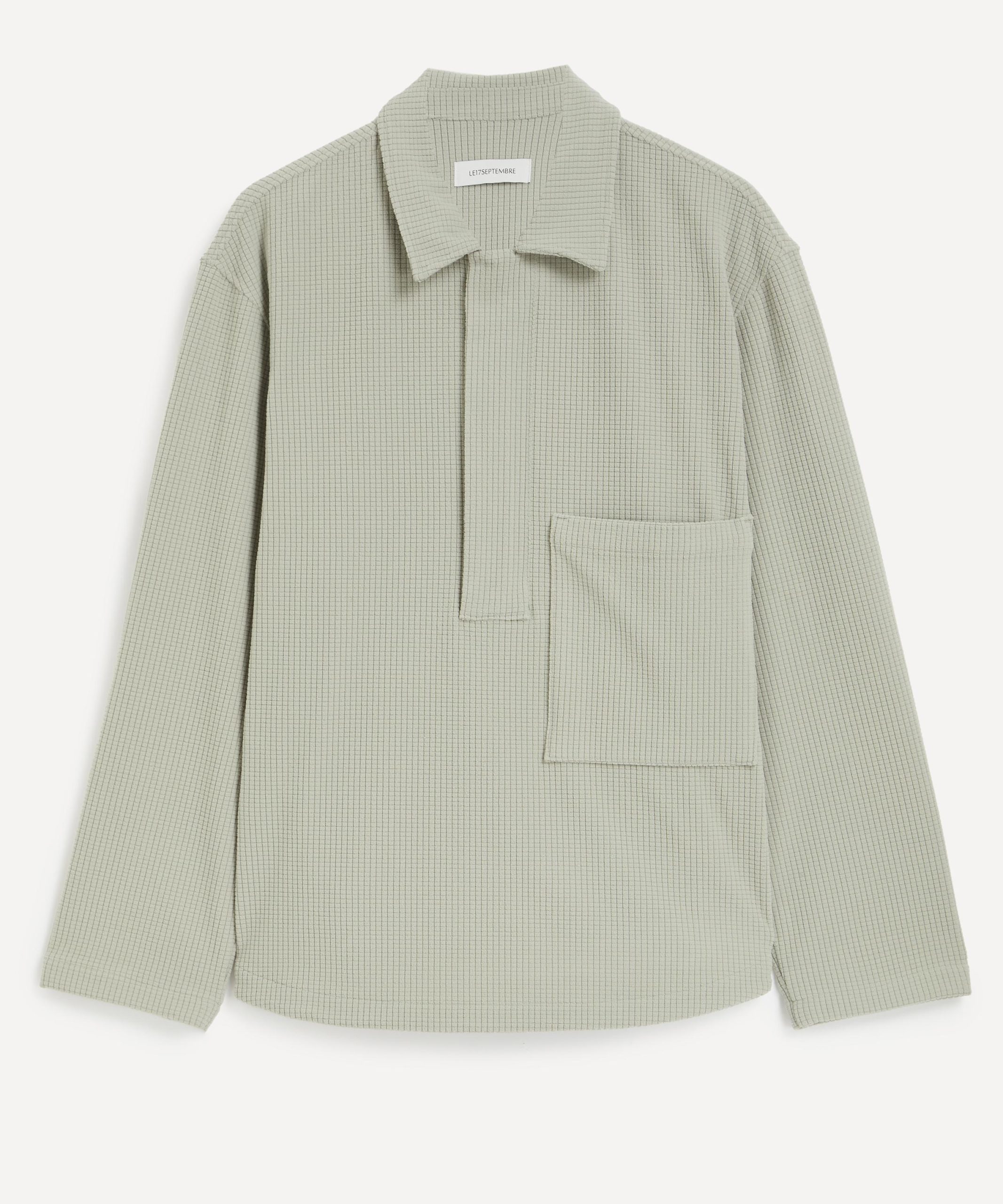 Le17septembre Waffle Half-Zip Anorak