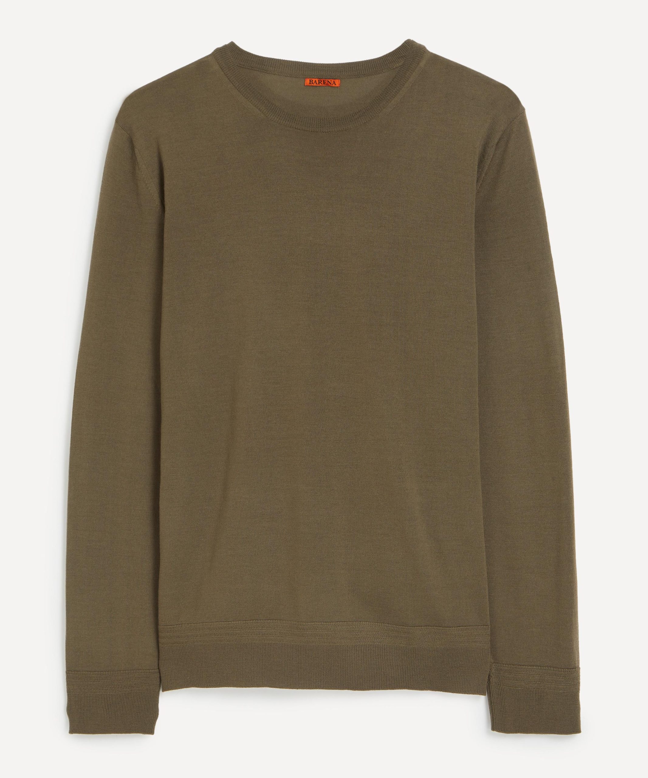 Barena Army Ato Merino Wool Jumper