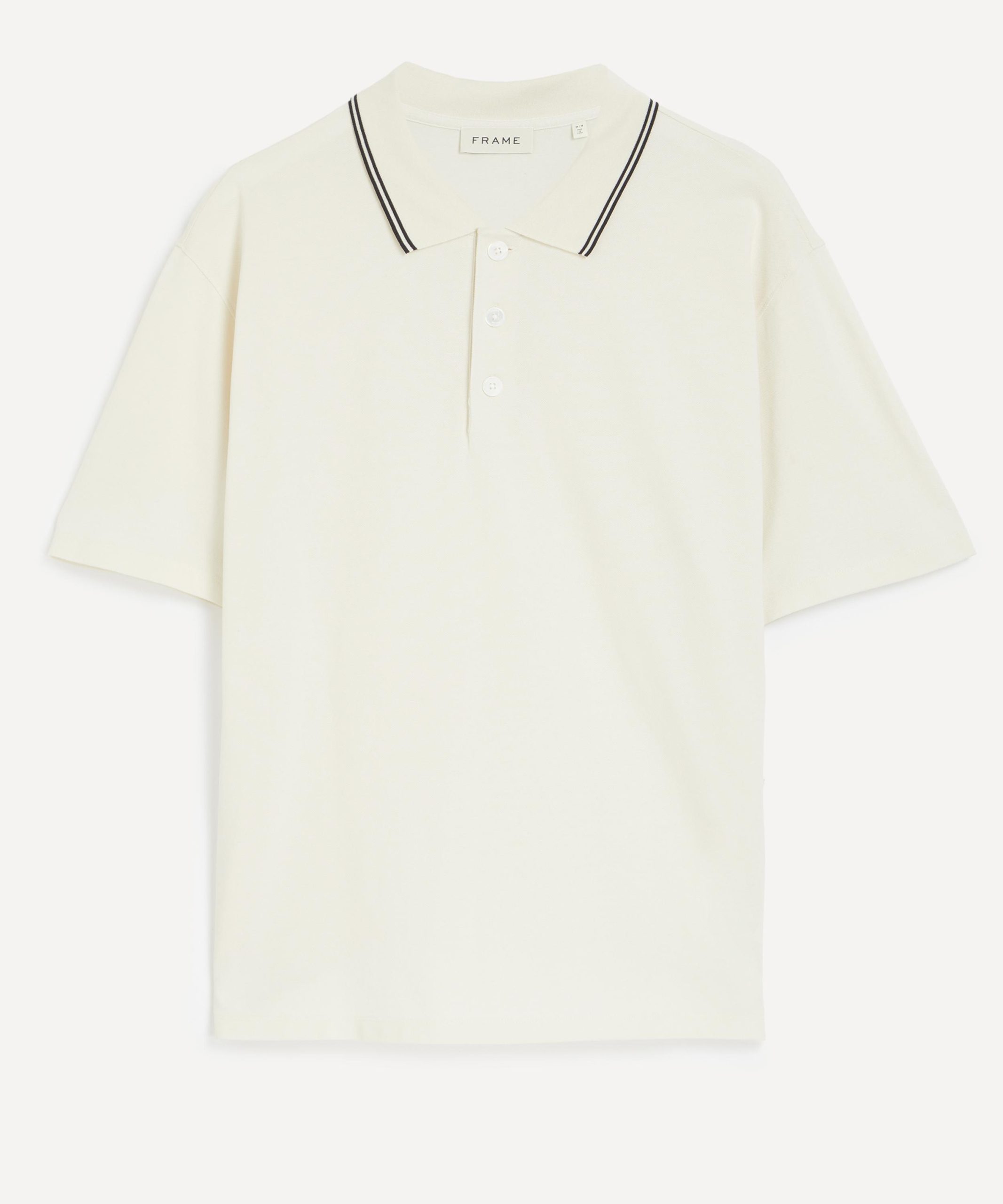 Frame Light Pique Short-Sleeve Polo