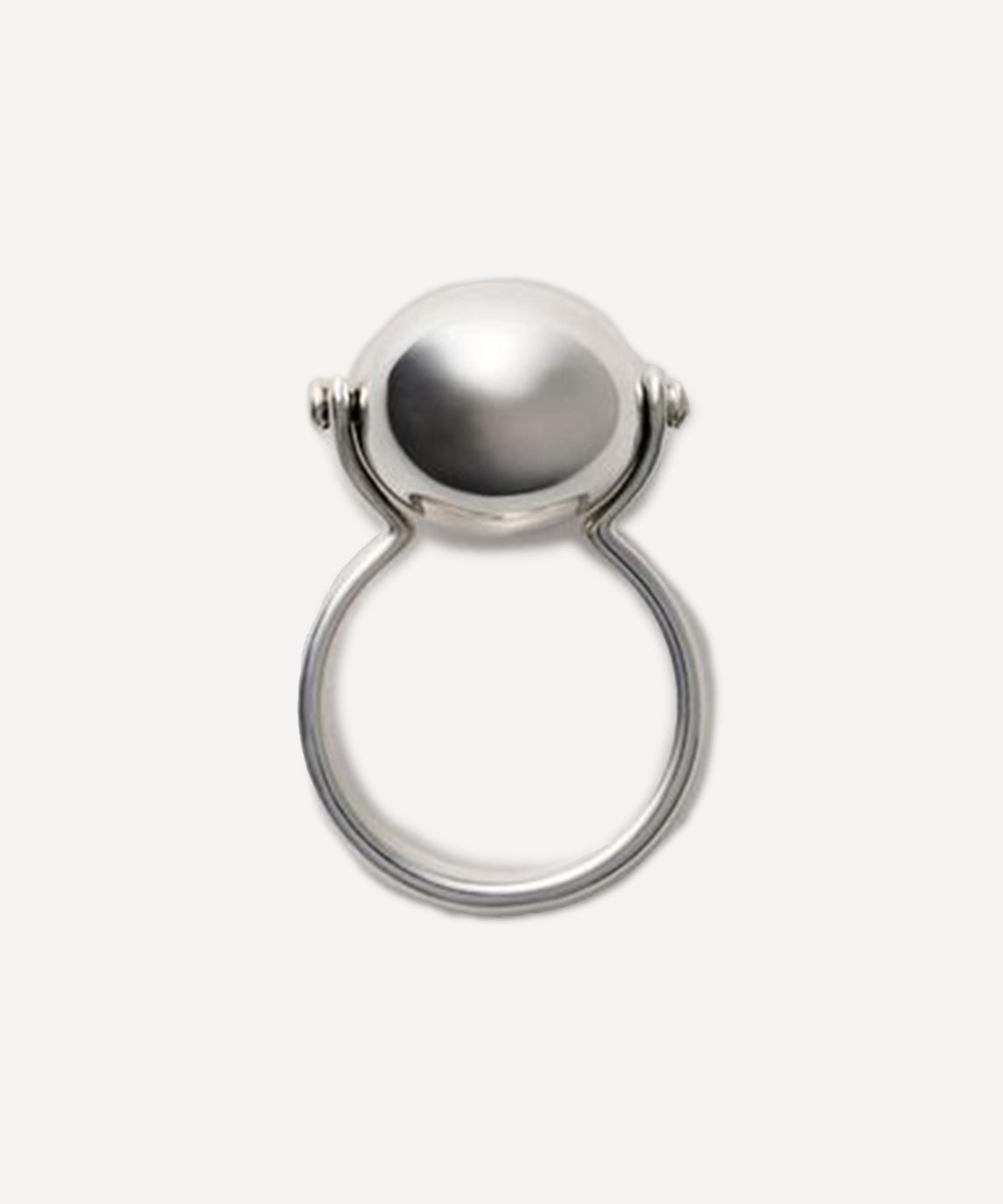 Annika Inez Sterling Silver Ellipse Ring