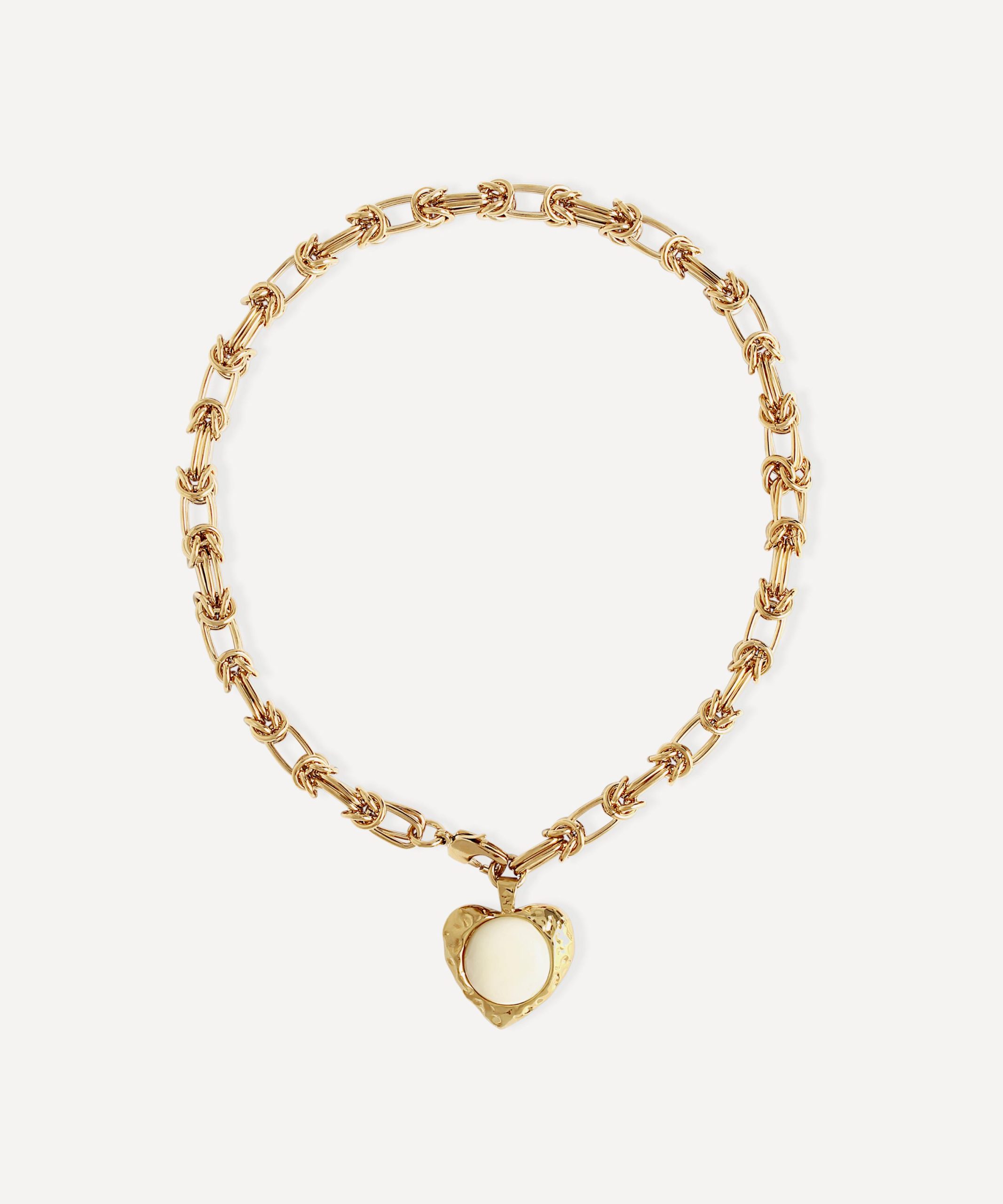 By Alona 18ct Gold-Plated Eva Pendant Necklace