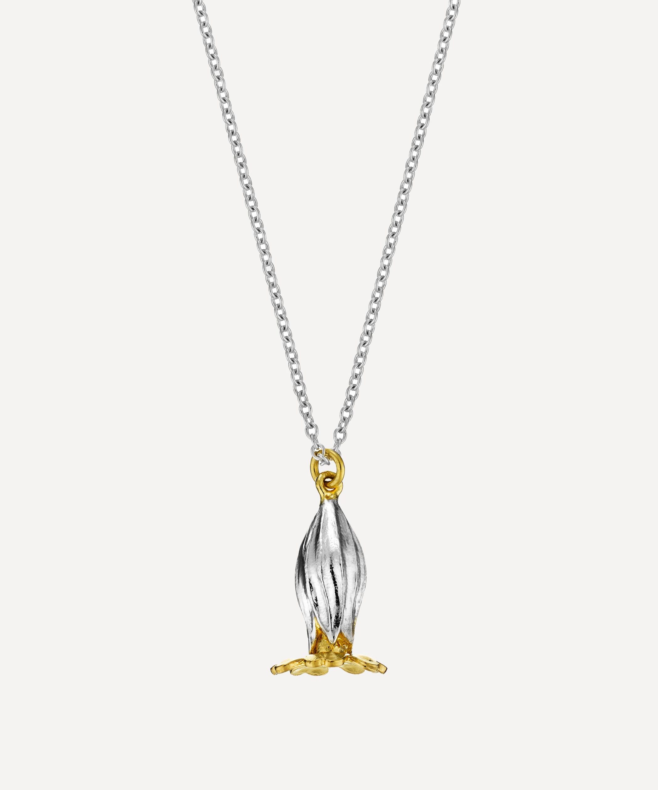 Alex Monroe 22ct Gold-Plated Cowslip Pendant Necklace