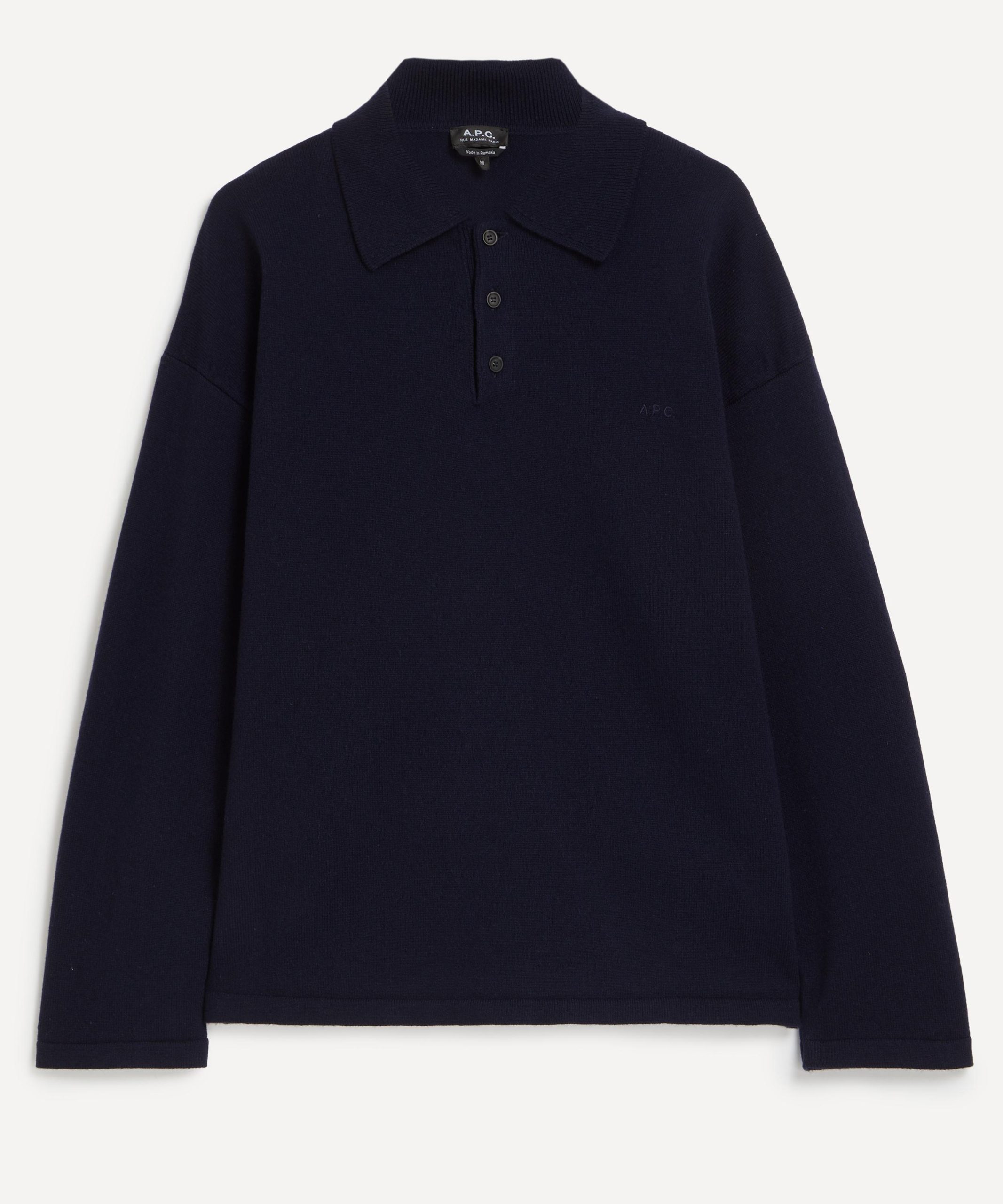 A.P.C. Manuel Wool Polo Shirt