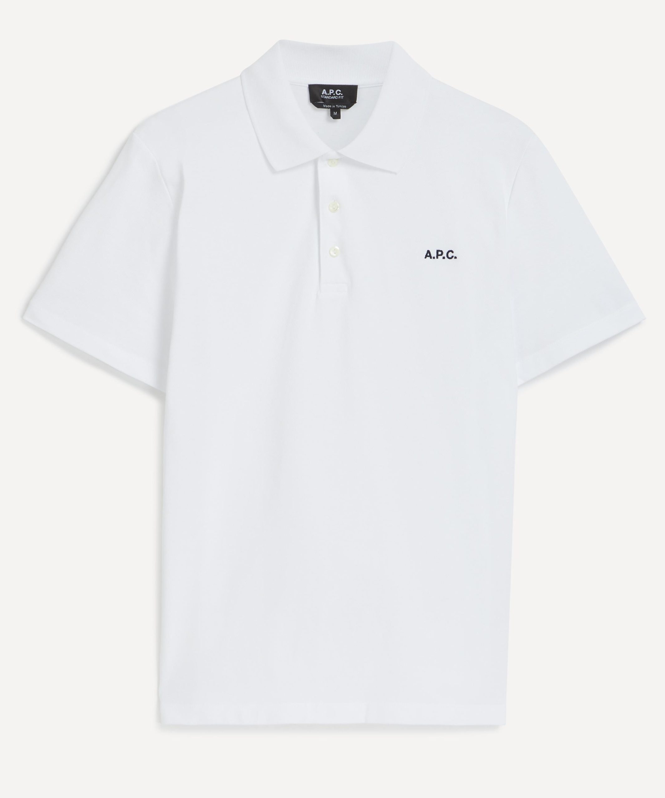 A.P.C. White Standard Polo Shirt