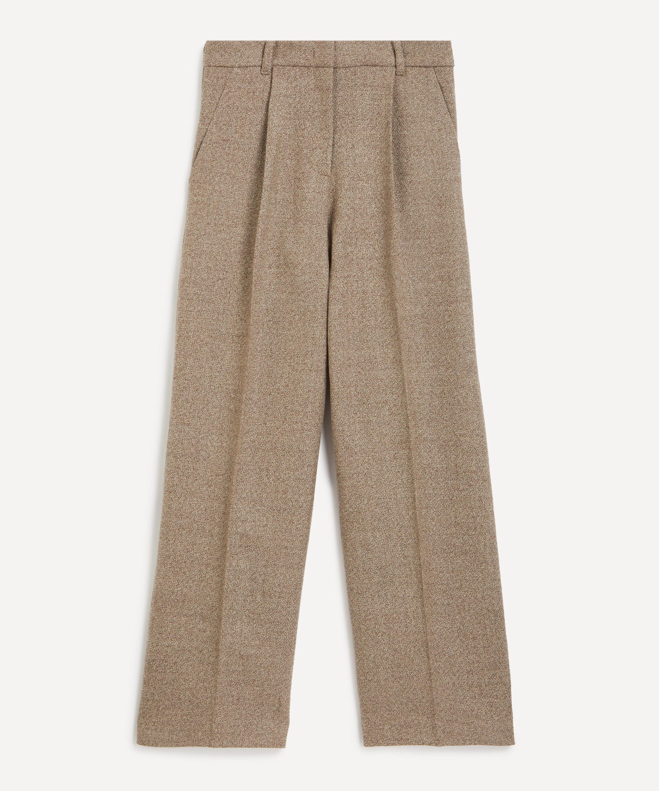 AKYN Perla Undyed Wool Trousers