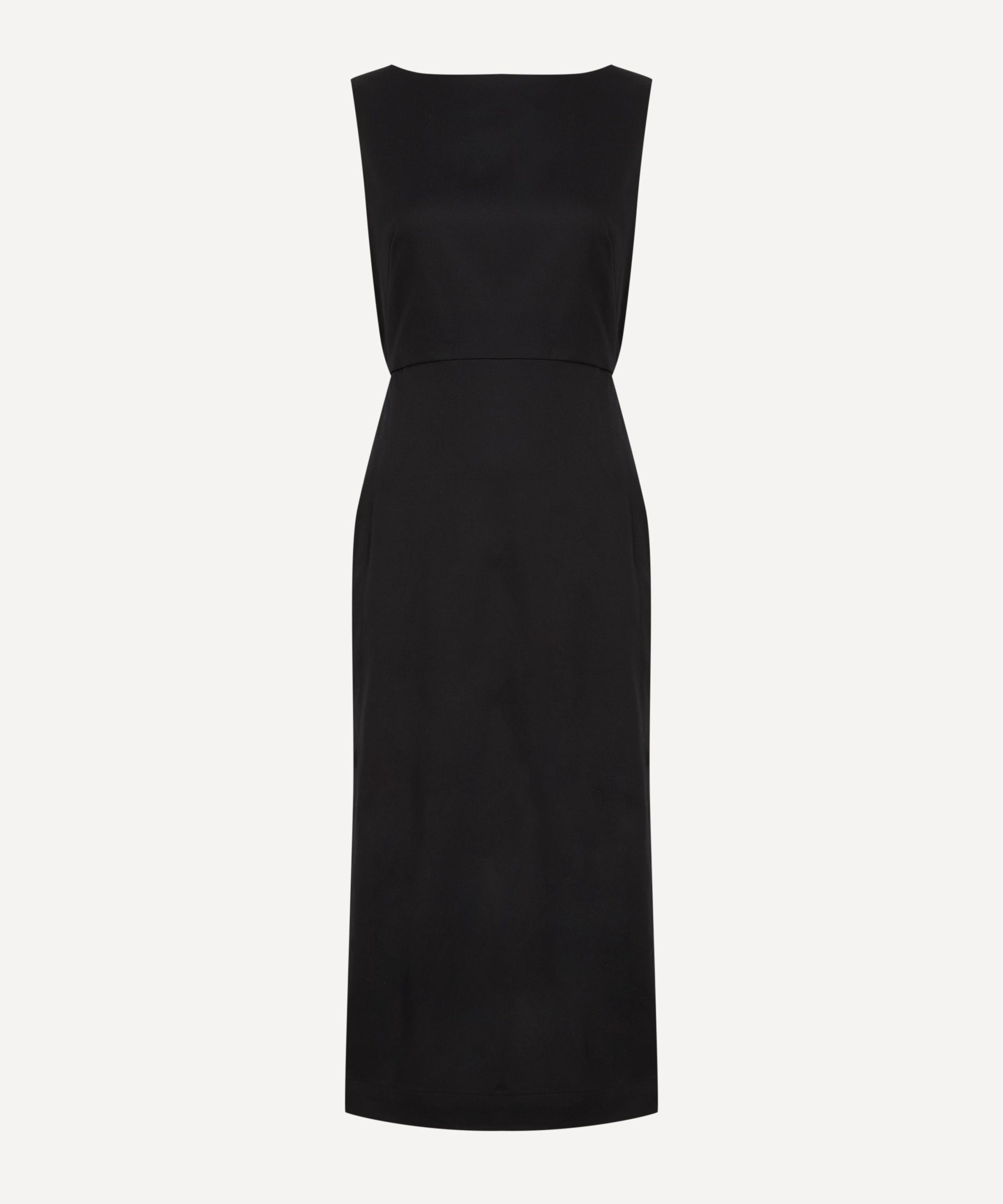 AKYN Tessa Black Midi Top