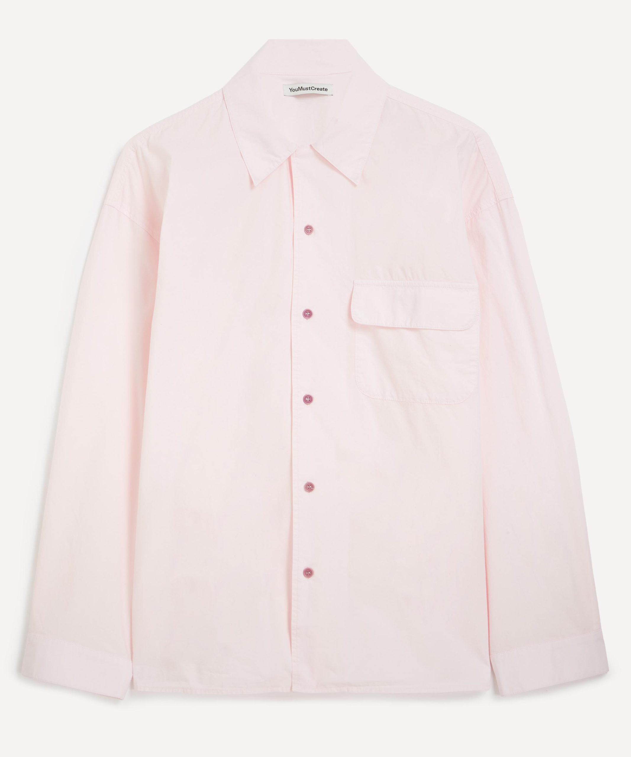 YMC Light Pink Wray Shirt