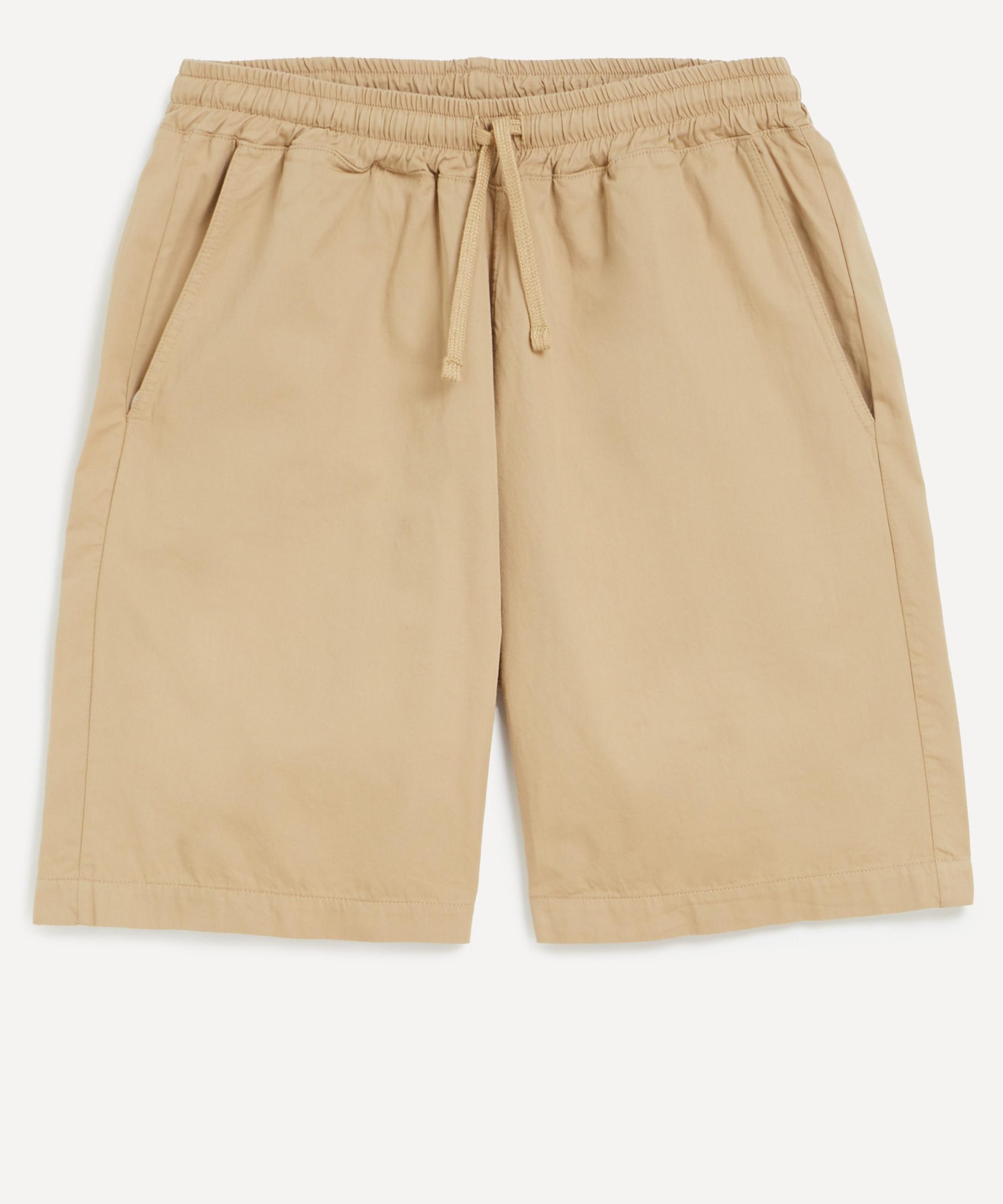 Universal Works Sand Kelly Simple Shorts