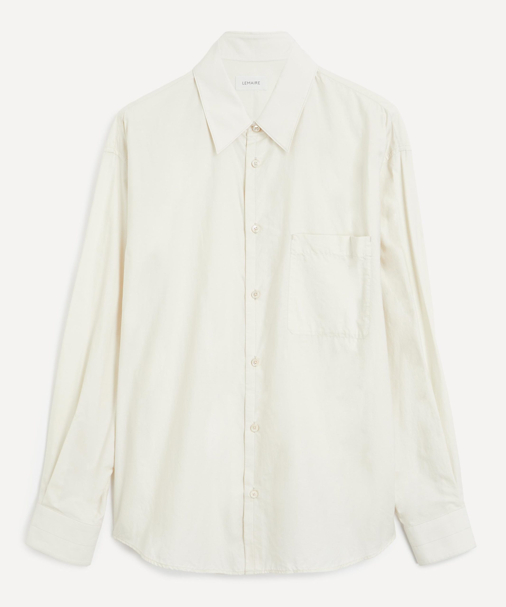 Lemaire Light Cream Regular Shirt