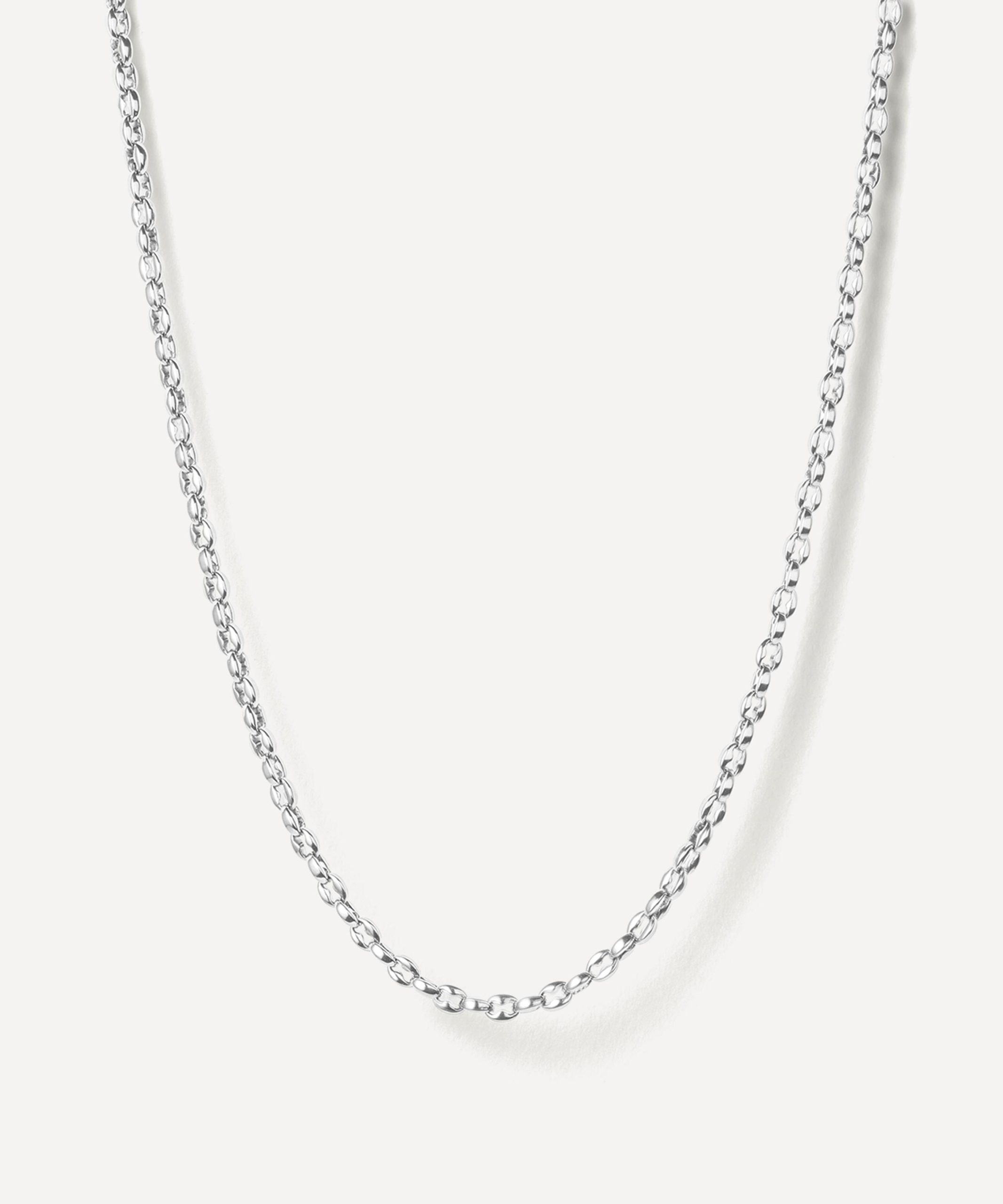 JENNY BIRD Platinum-Plated Dhani Chain Necklace