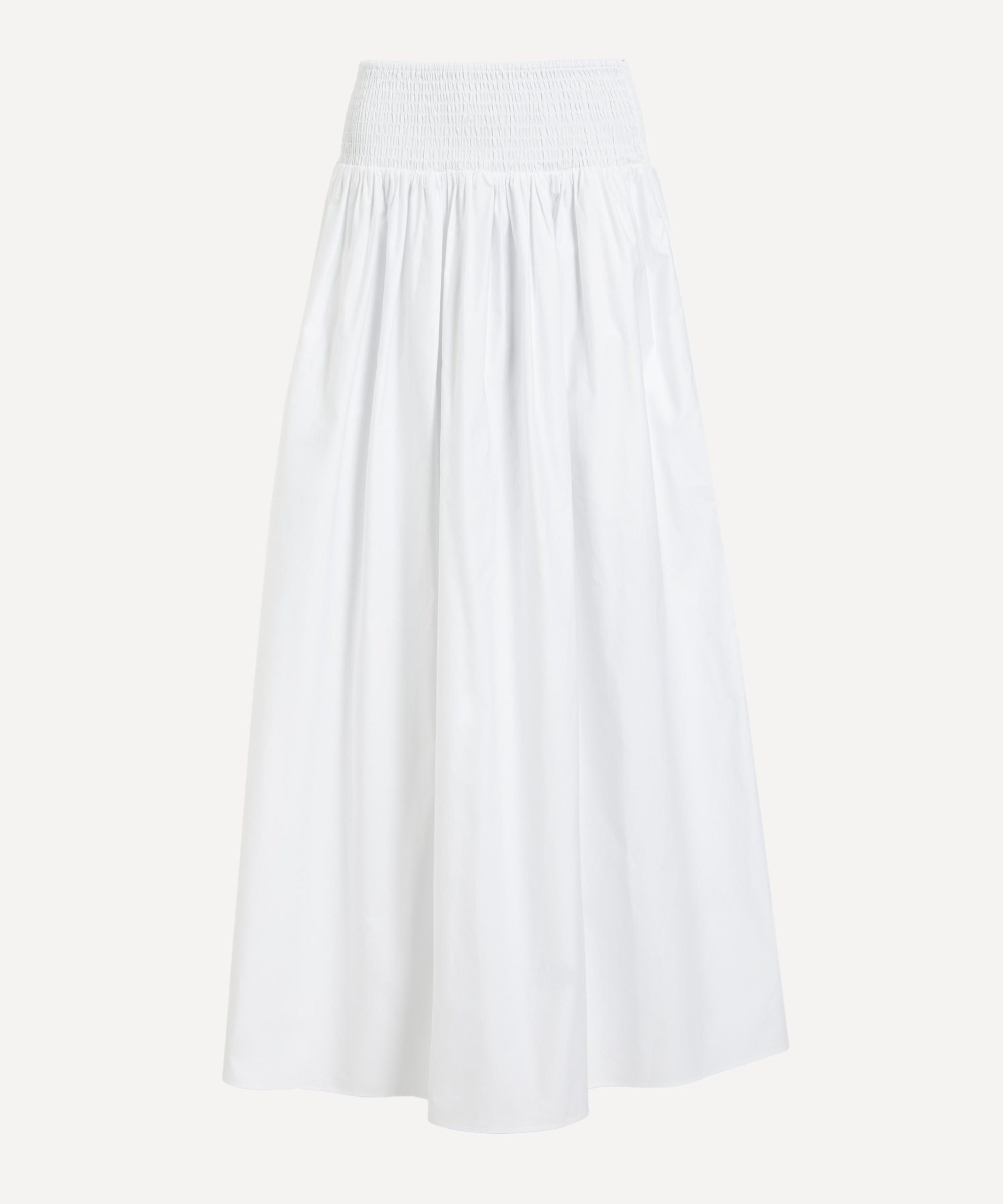 </br> White Noreen Maxi Skirt