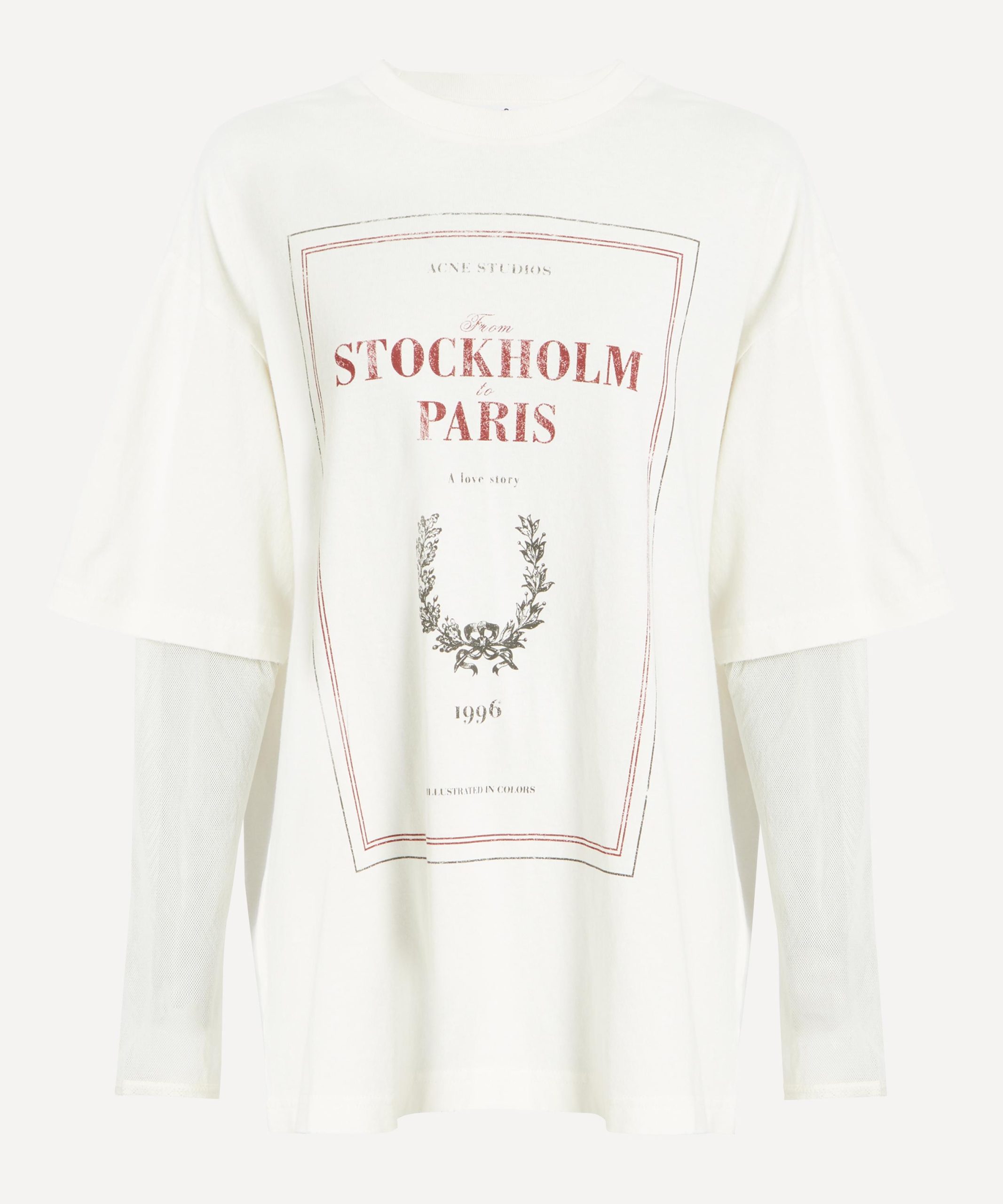 Acne Studios Layered Print T-Shirt
