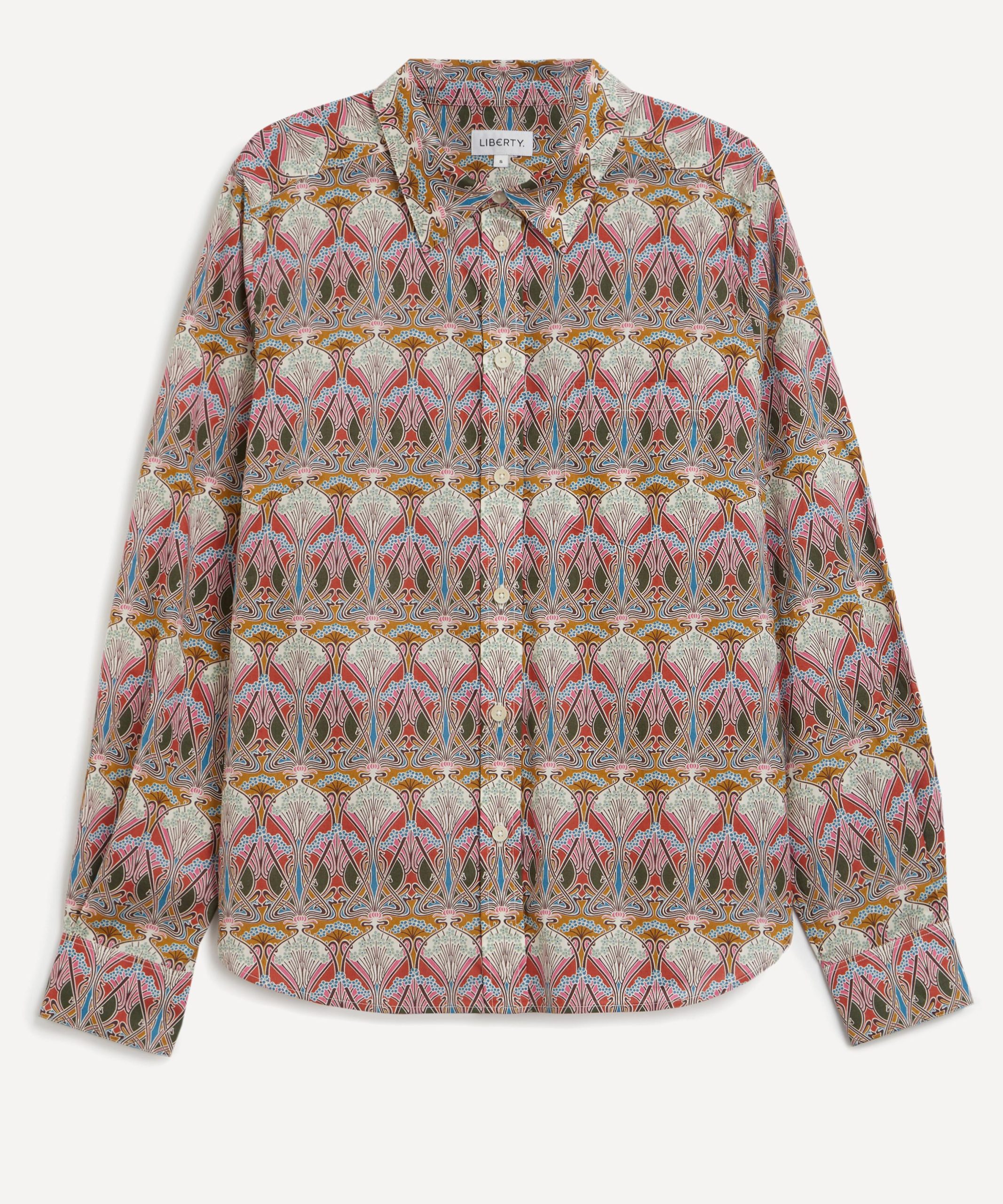 Liberty Ianthe Tana Lawn™ Cotton Fitted Shirt
