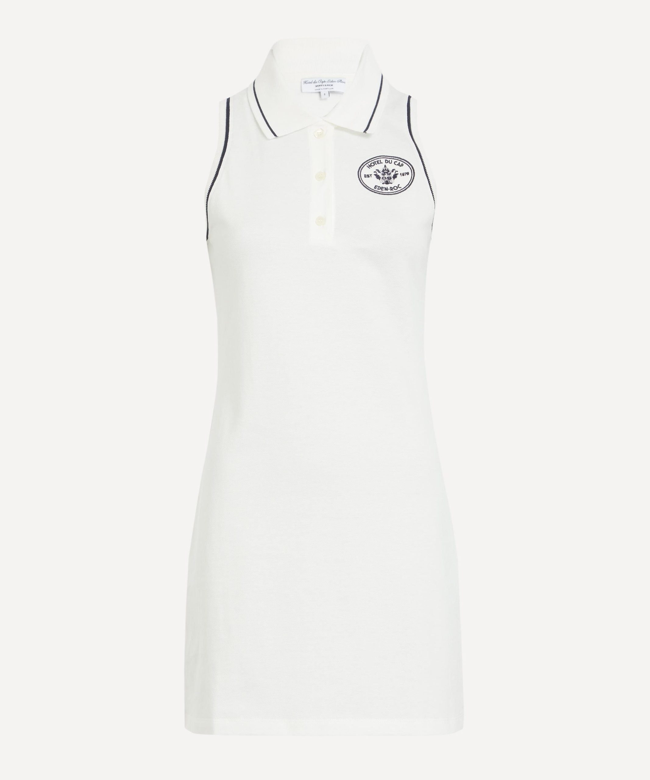 Sporty & Rich Eden Crest Polo Dress