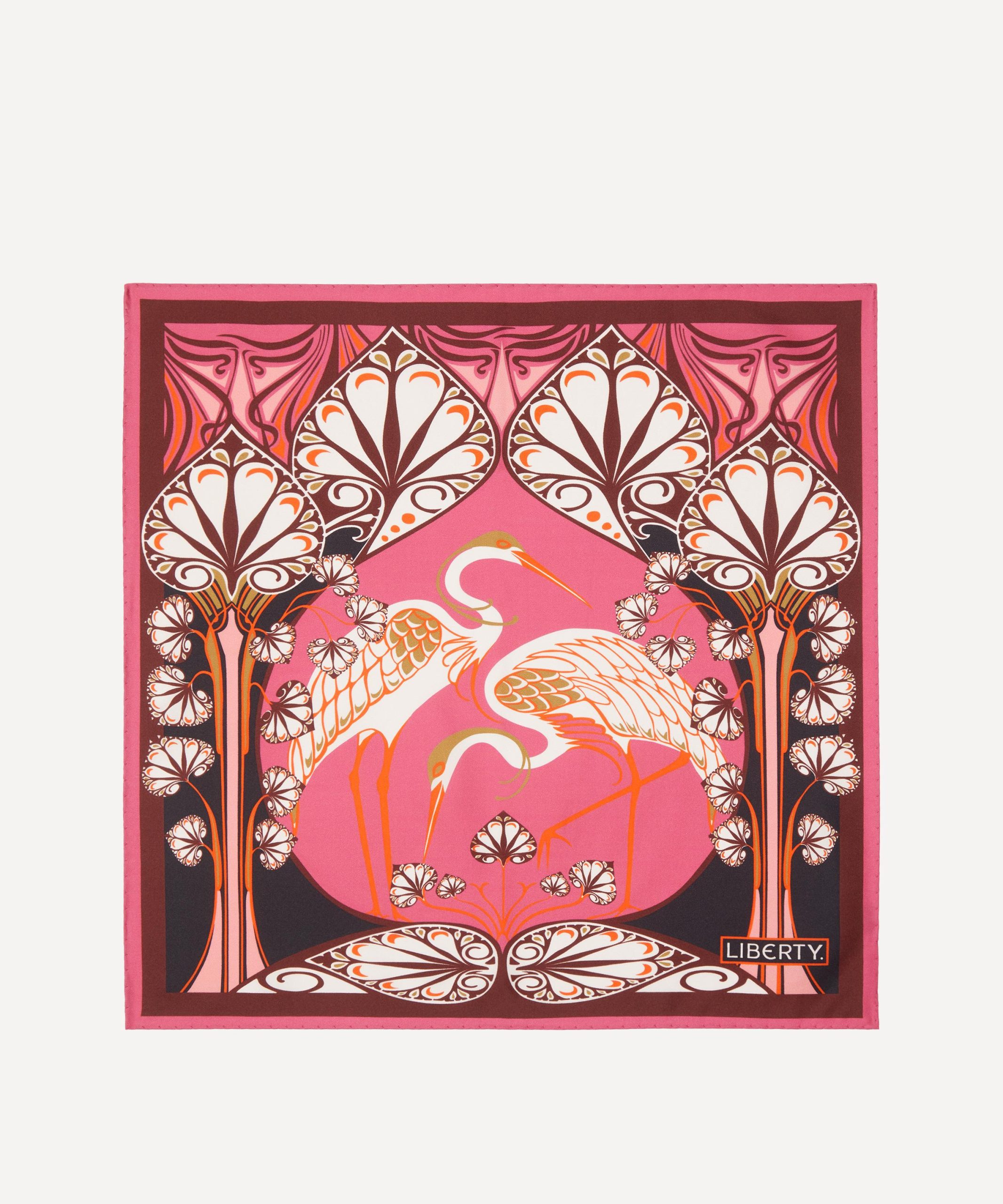 Liberty Heron Silk Scarf 45