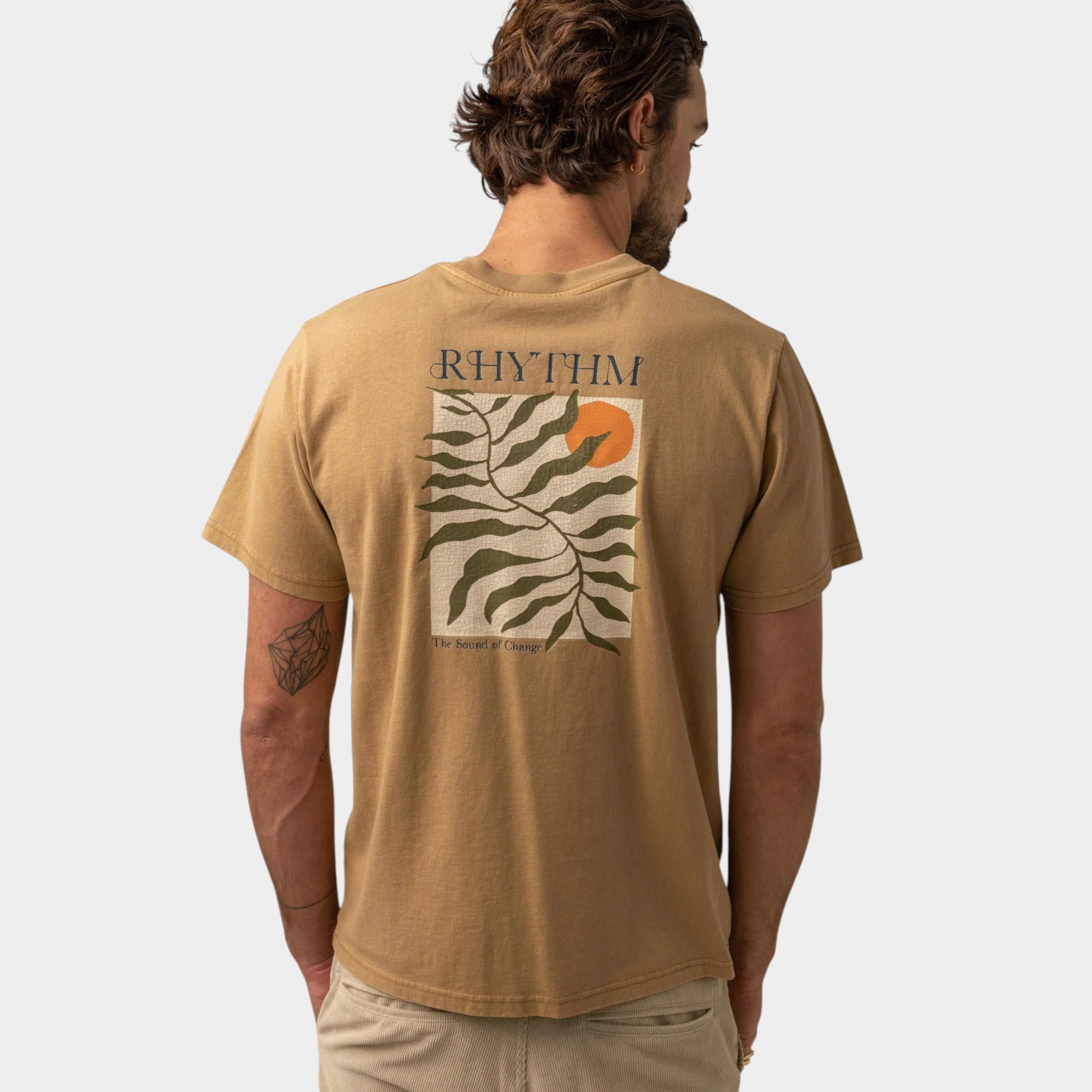 Rhythm Fern Short Sleeve T-Shirt - Incense