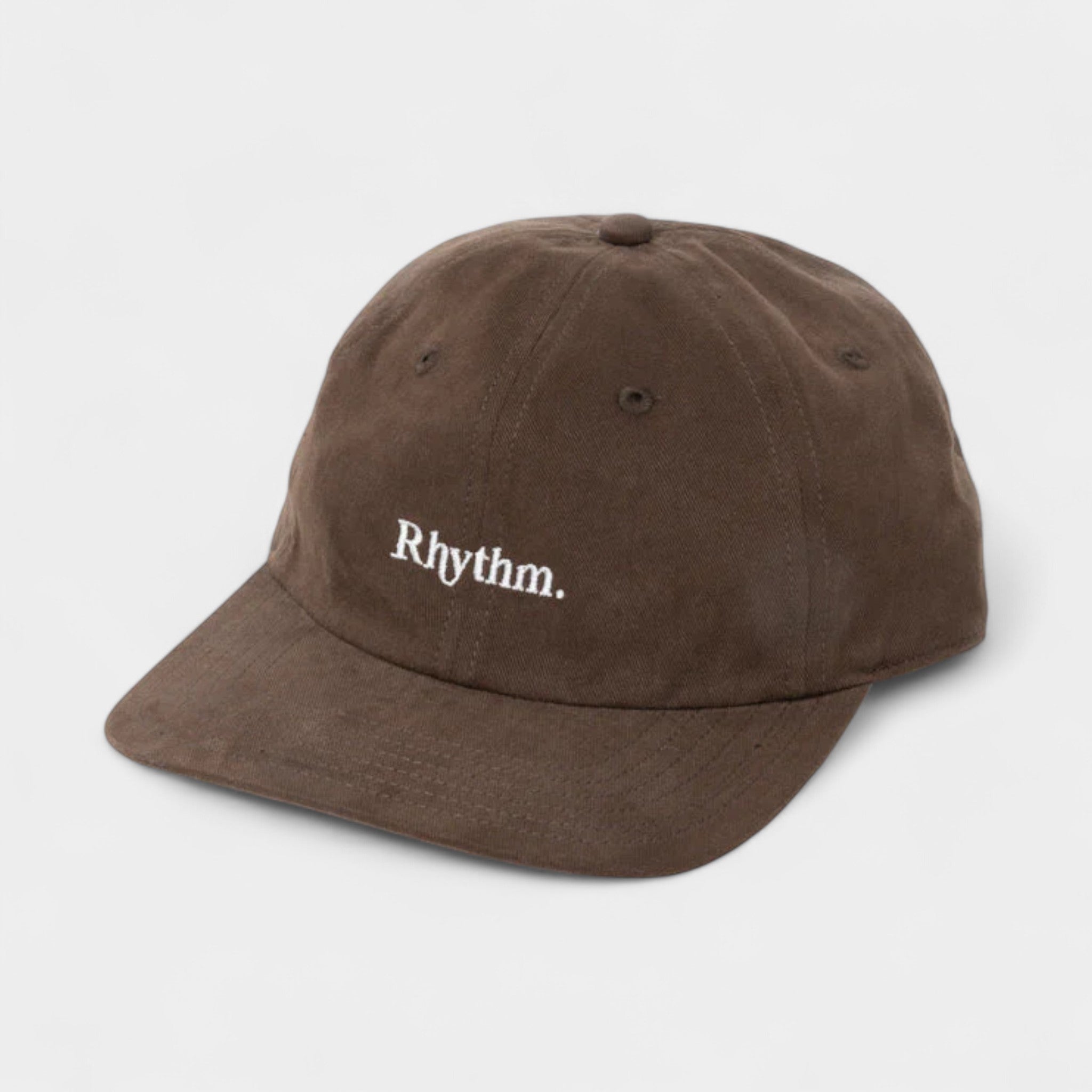 Rhythm Essential Brushed Twill Cap - Vintage Brown
