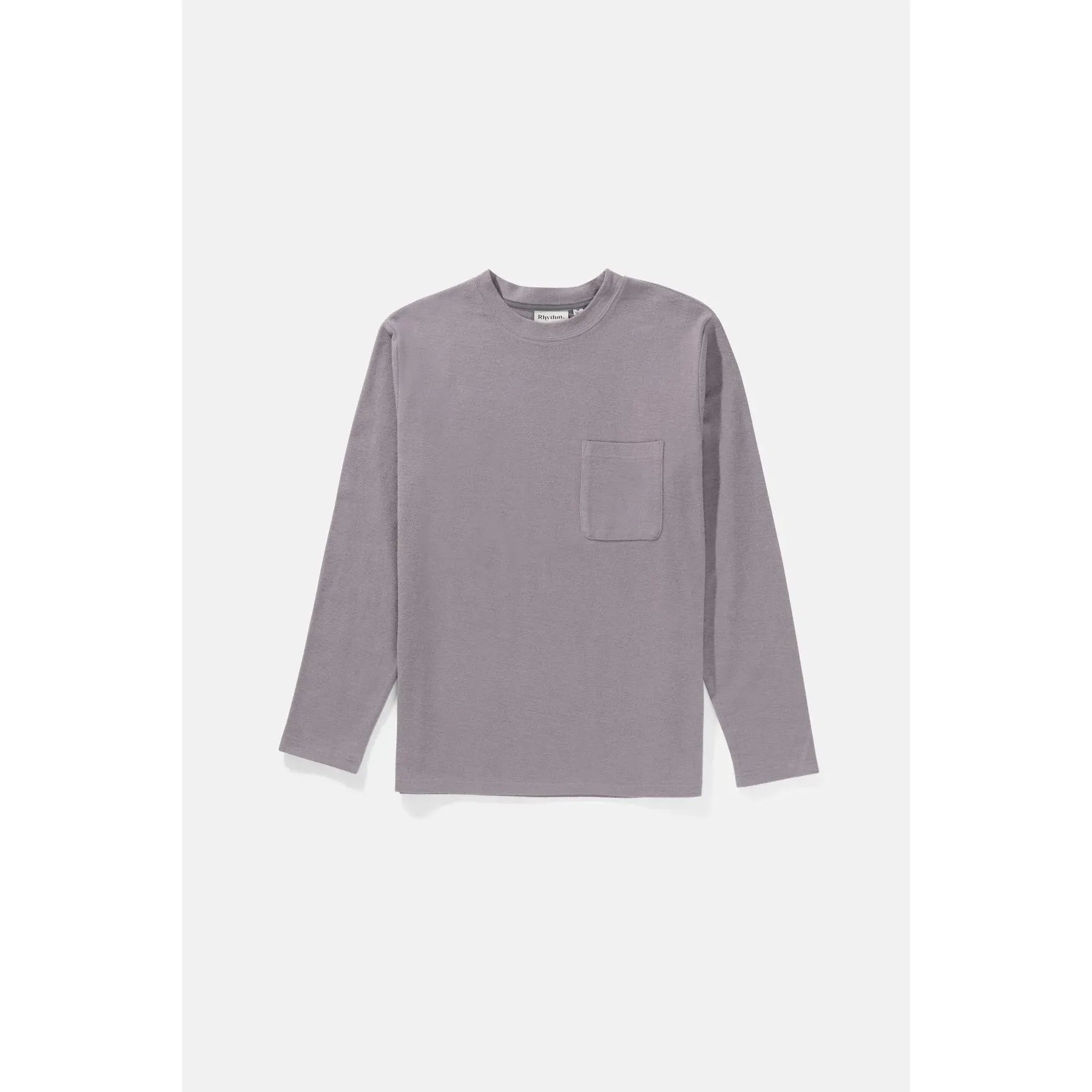 Rhythm Men's Vintage Terry Long Sleeve T-Shirt - Taro