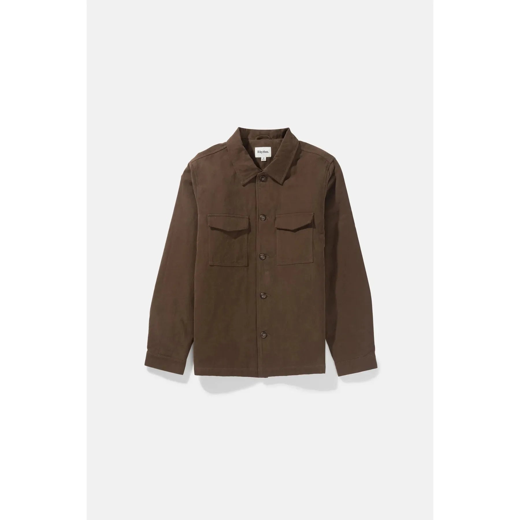 Rhythm Men's Insulated Overshirt - Chocolate