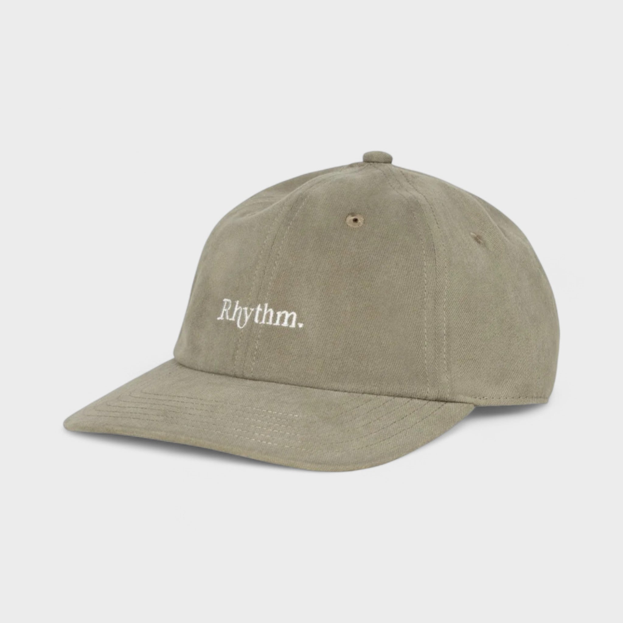 Rhythm Essential Brushed Twill Cap - Sea Grass