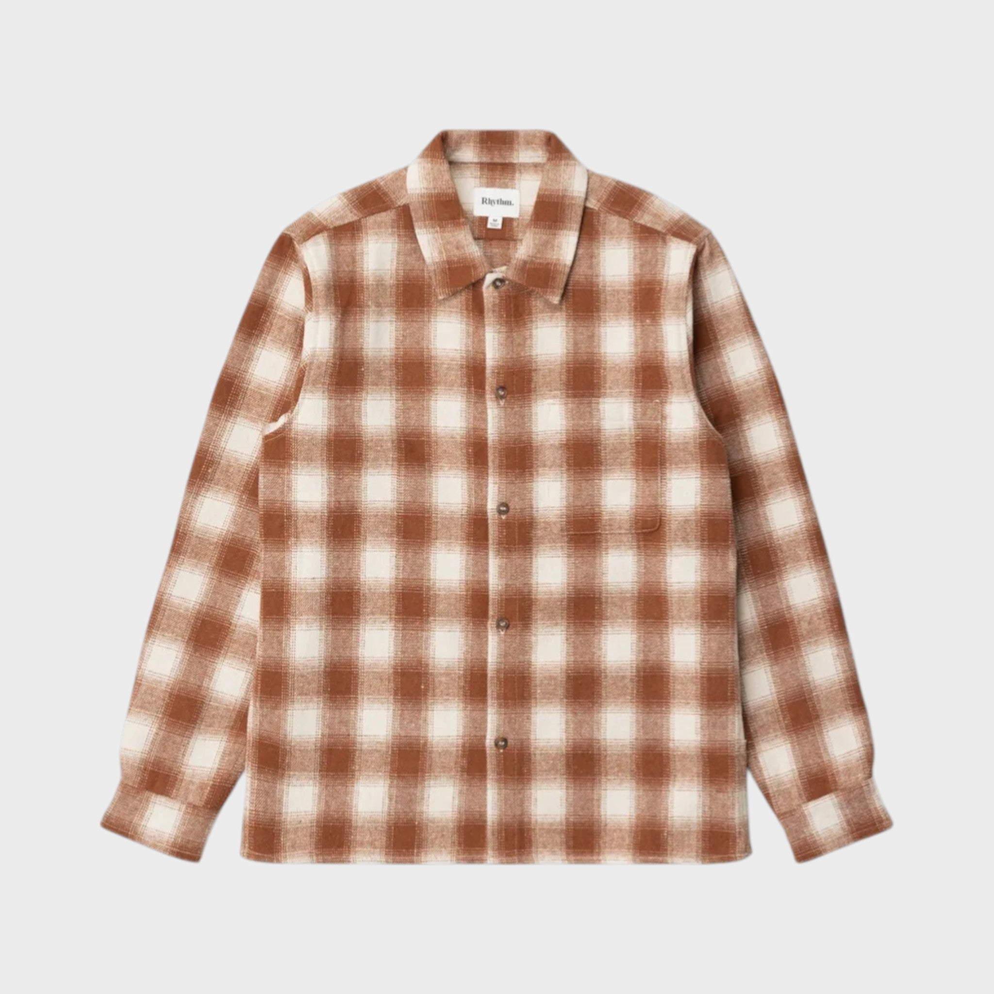 Rhythm Men's Bison Long Sleeve - Tobacco