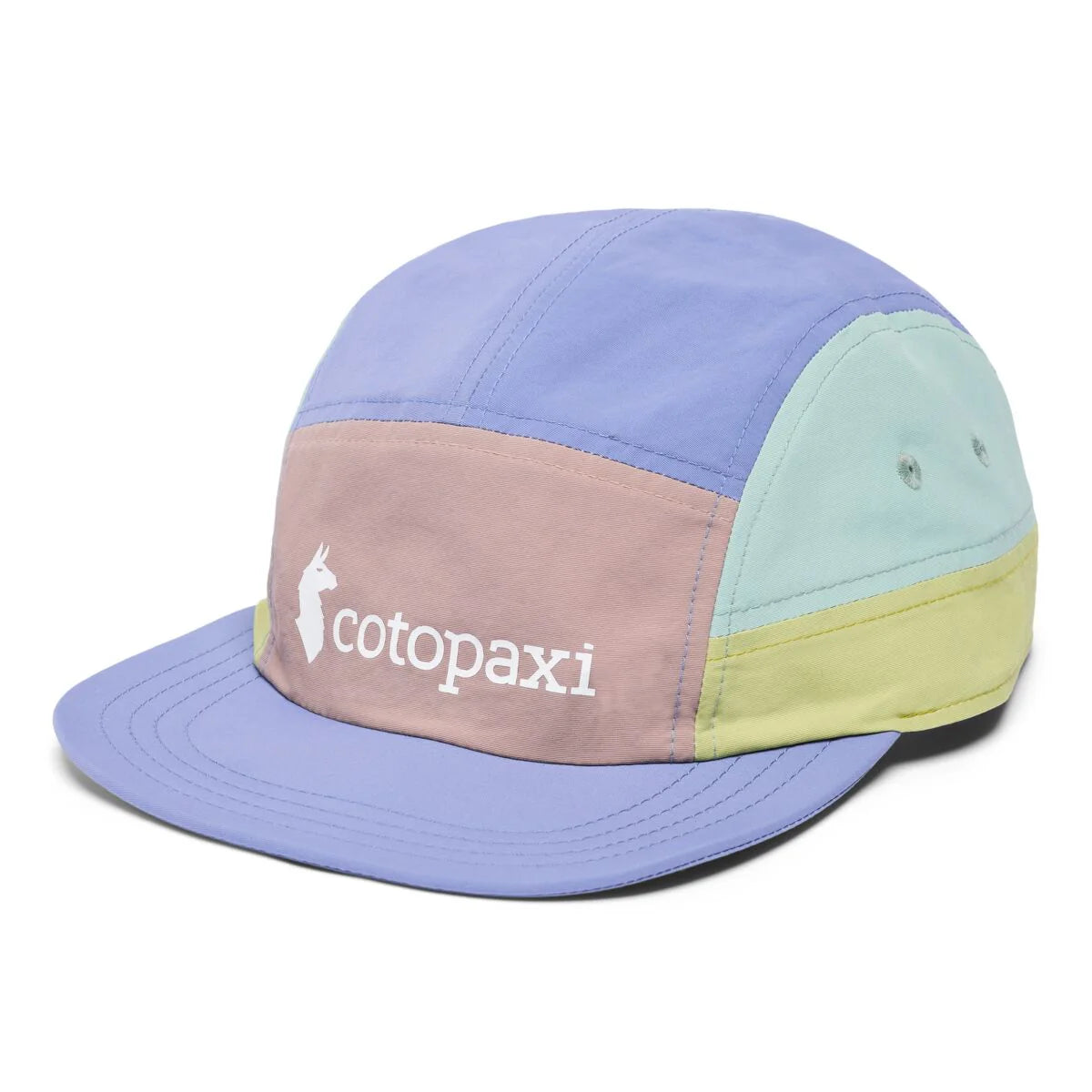 Cotopaxi Tech 5-Panel Hat - Reishi and Blue Smoke