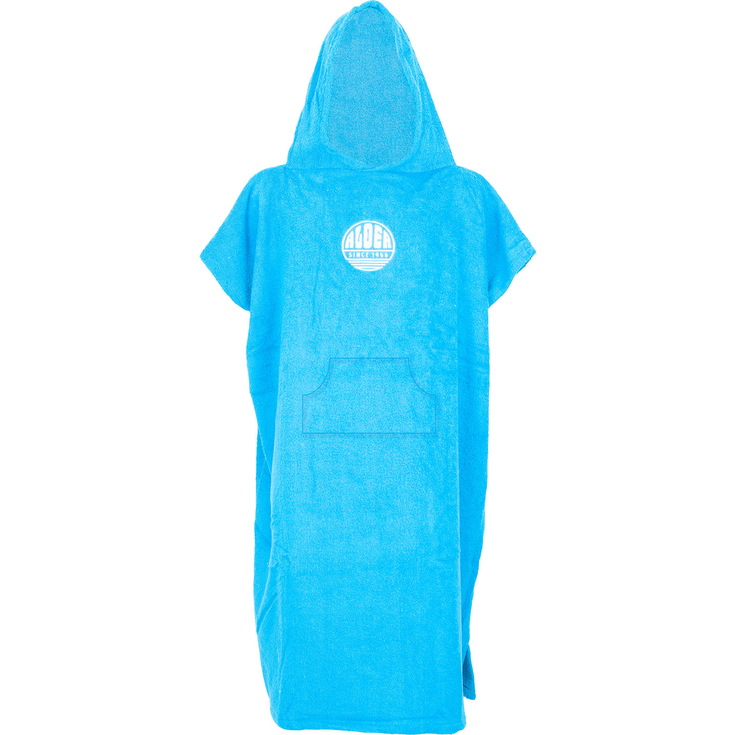 Alder Junior Terry Cotton Poncho Changing Robe - Blue