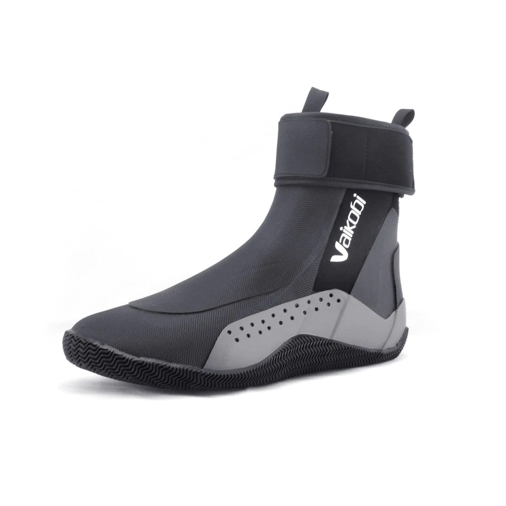 Vaikobi Junior Speed Grip High Cut Dinghy Wetsuit Boots - Black