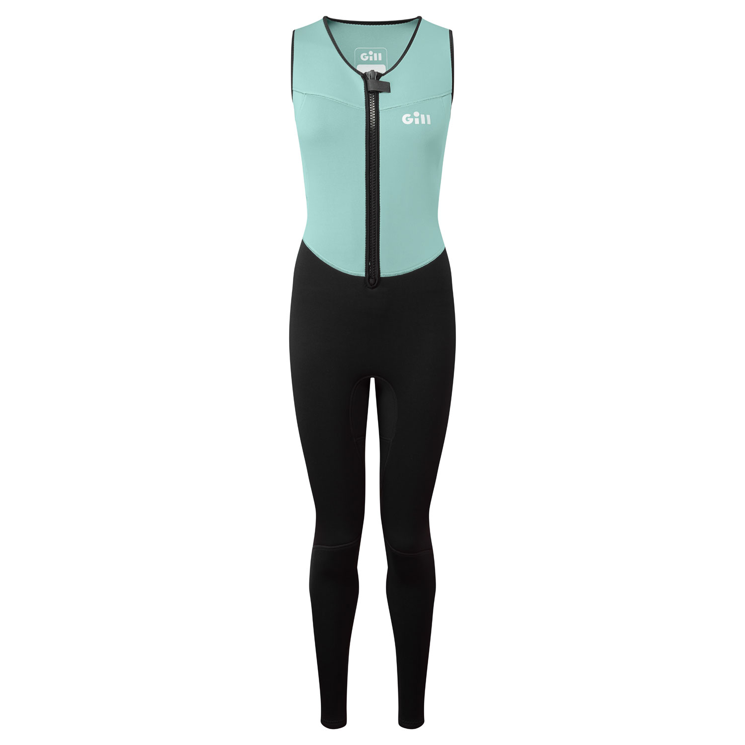 Gill Womens Dynamic Front Zip Longjane Wetsuit - Egg Shell